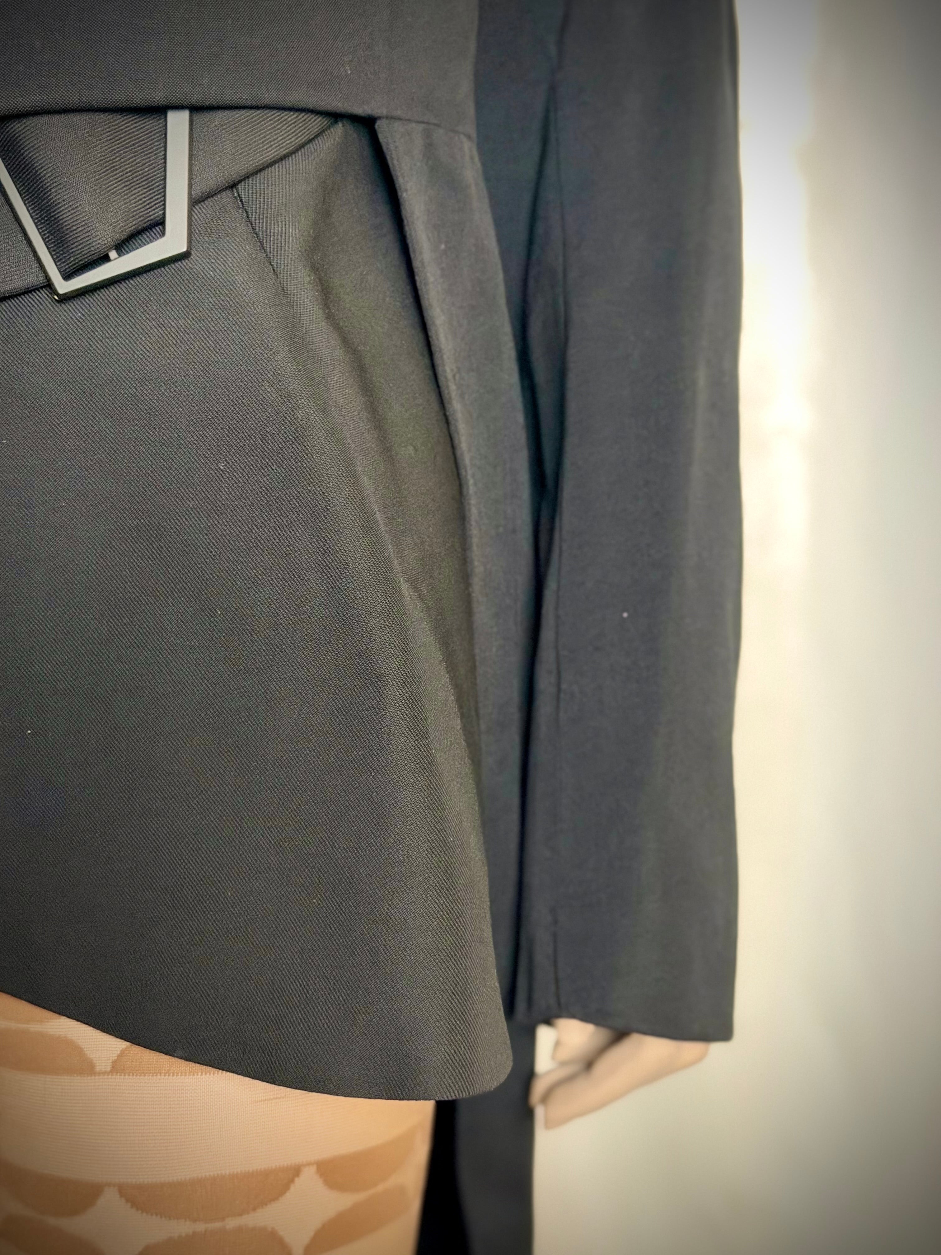 1970s European Tailored Tuxedo Tailcoat Jacket