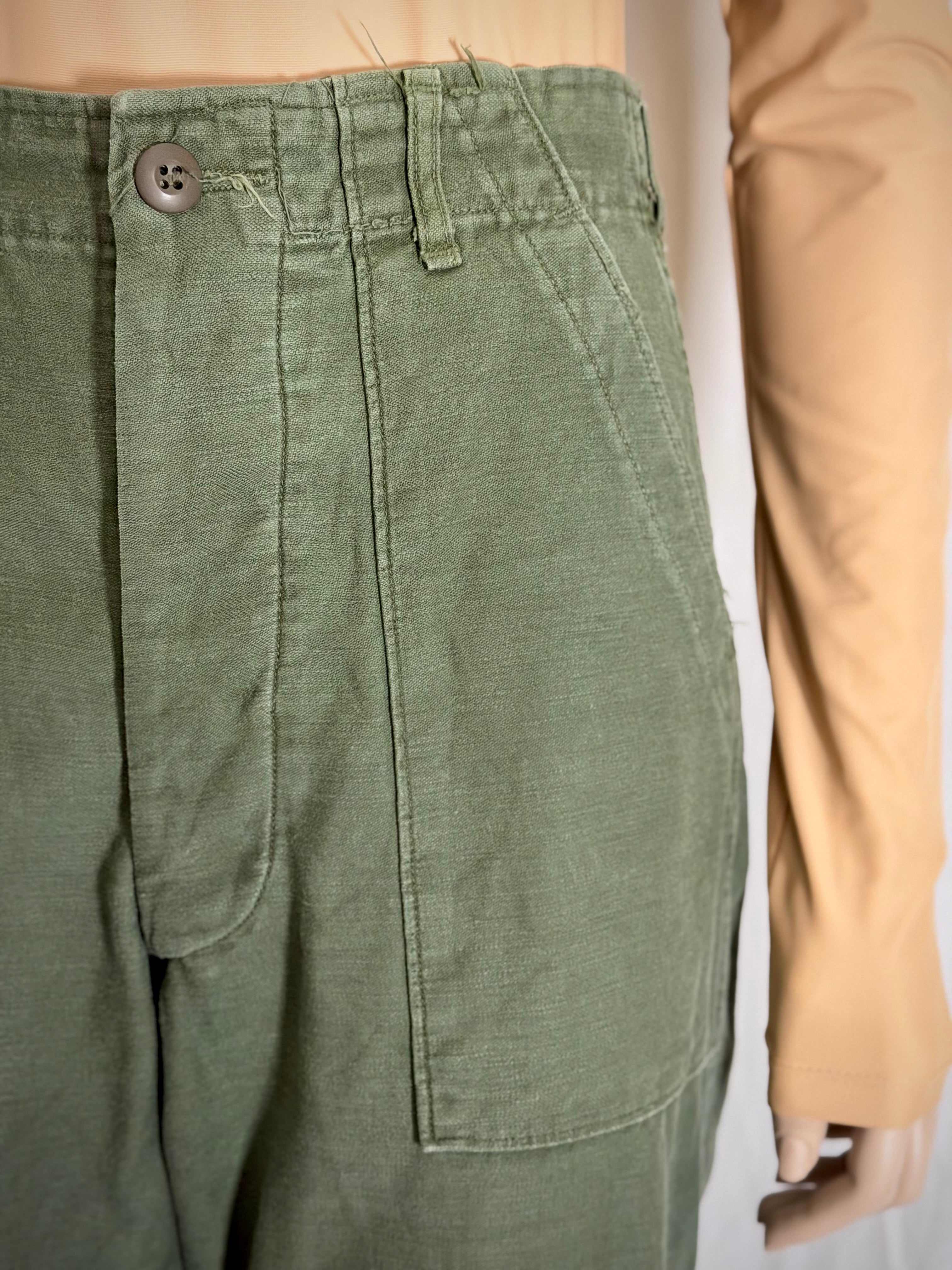 1970s U.S. Vietnam-Era Army Pants
