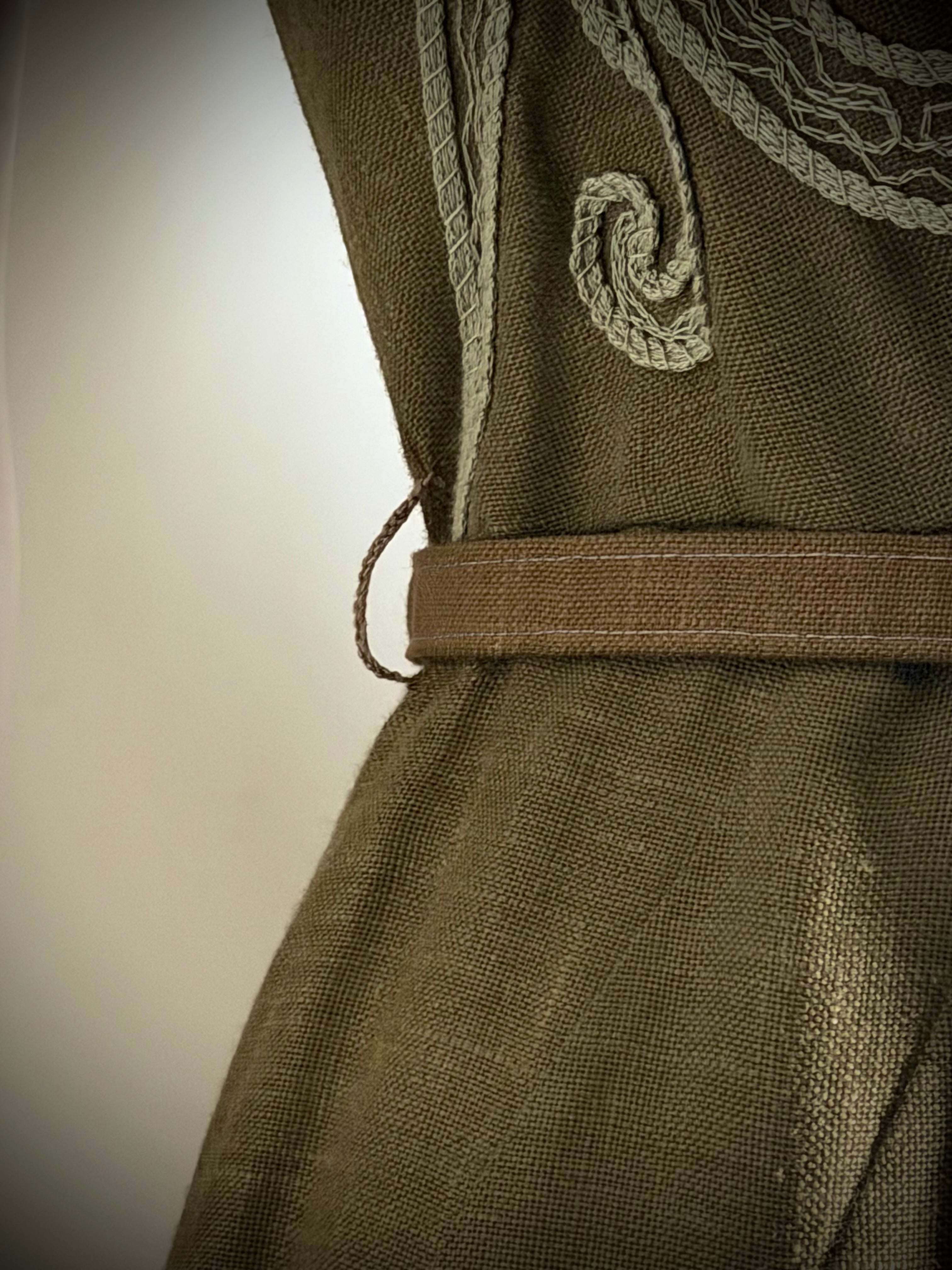 c. 1942-1945 wartime-era Australian set in British Tootal linen blend