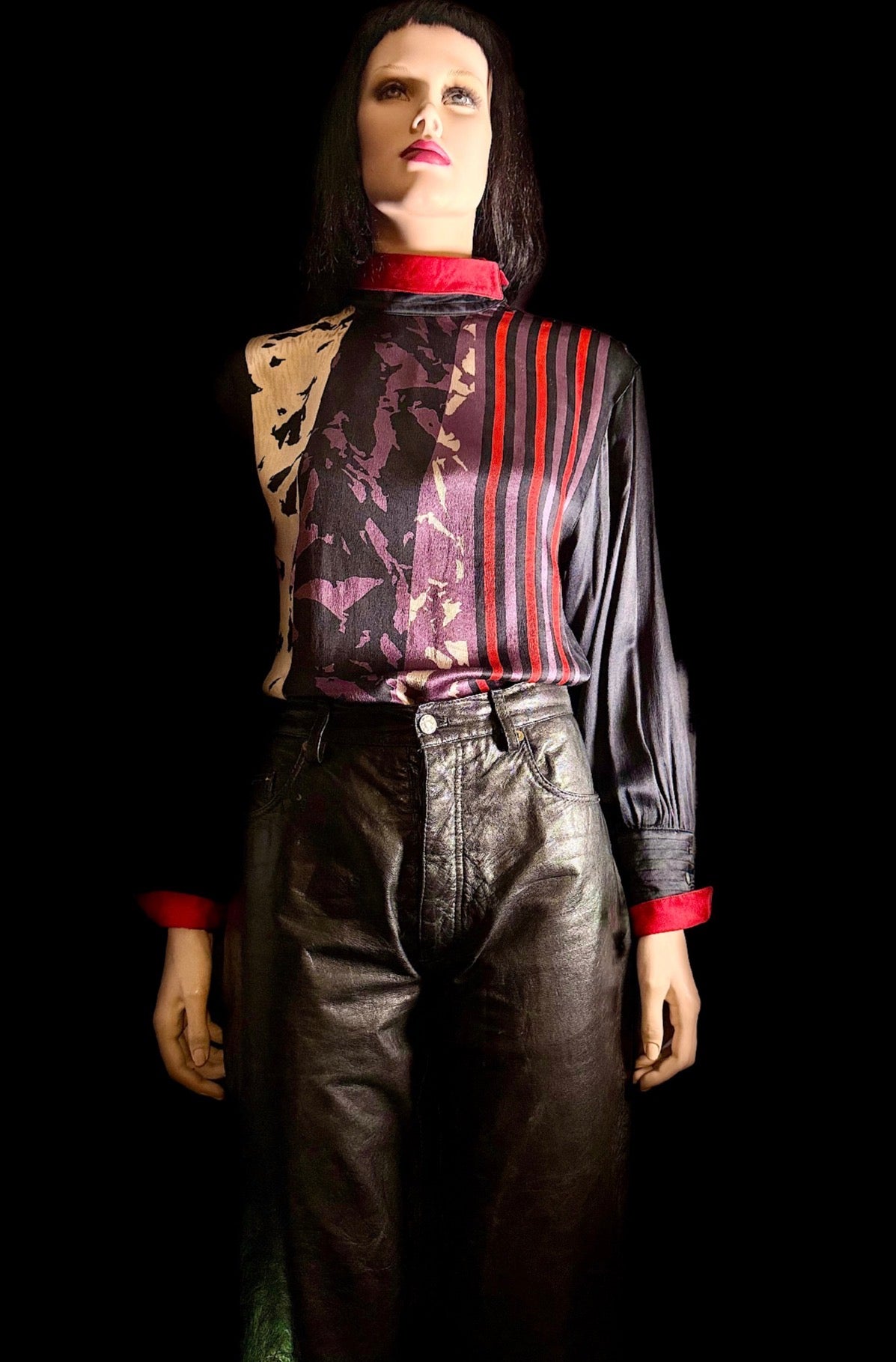 Vintage Escada 100% Silk Blouse