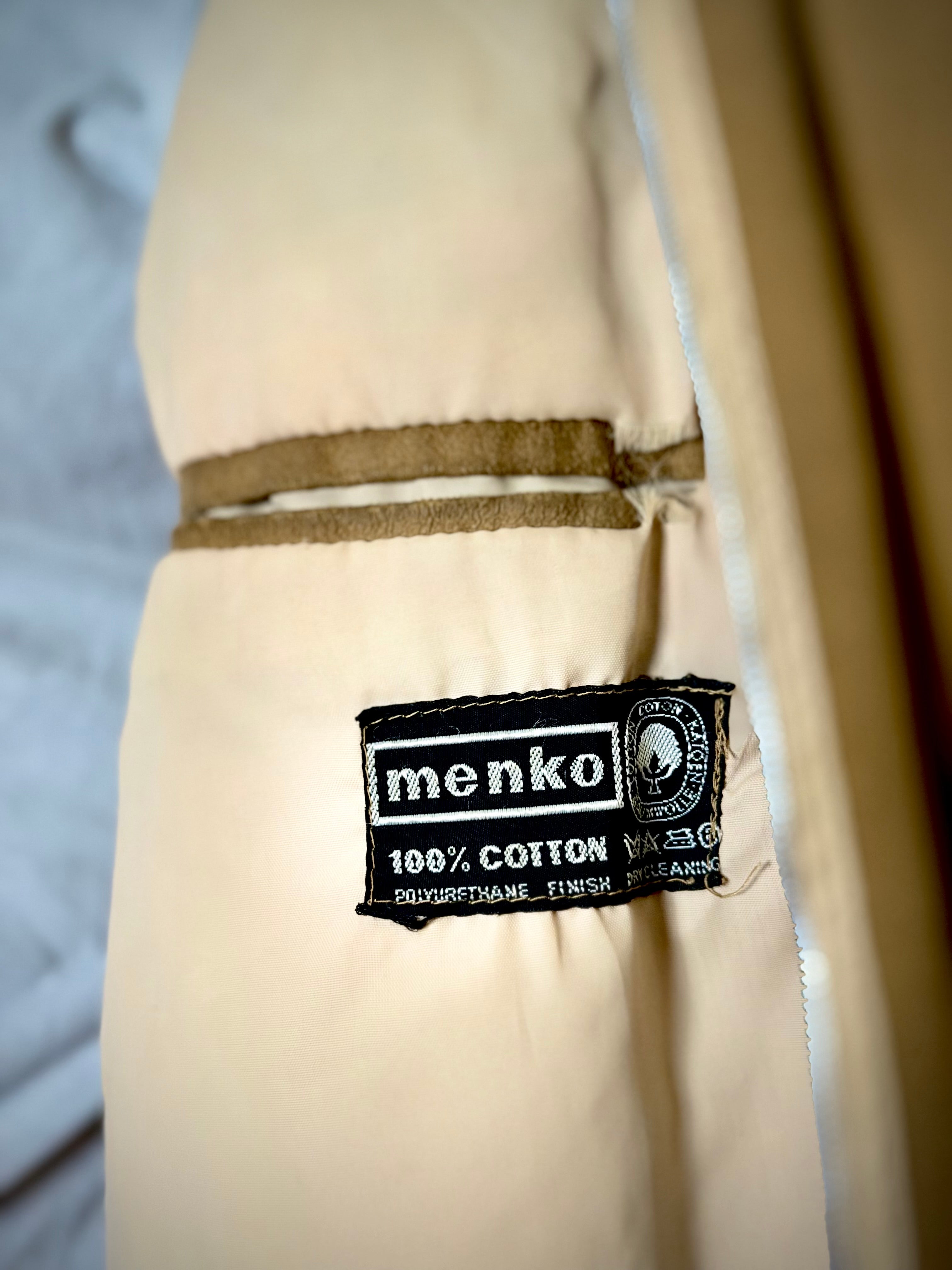 1960s Coated Cotton Utility Jacket - Military Inspired Workwear