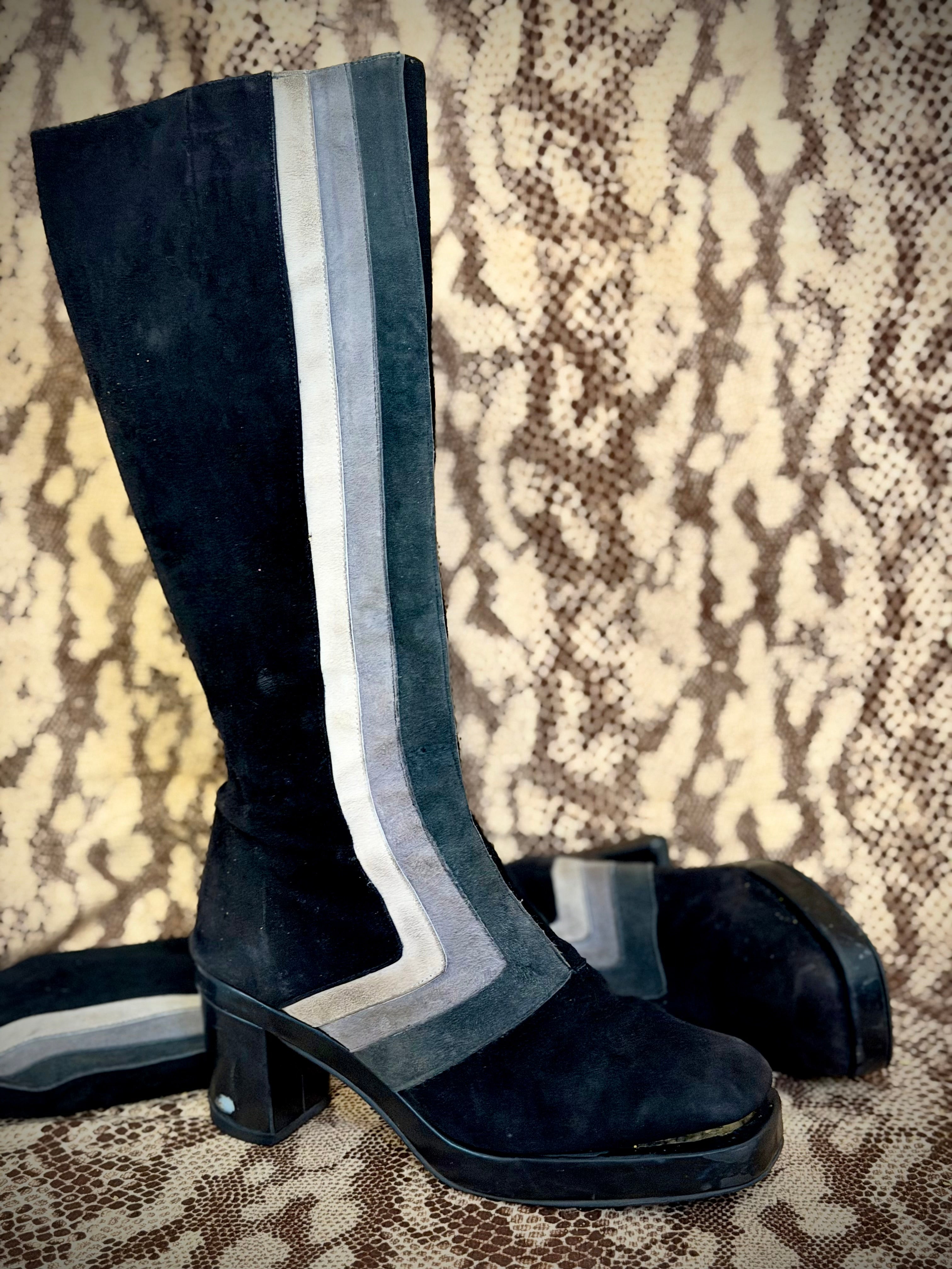 1996 Red or Dead London Platform Boots