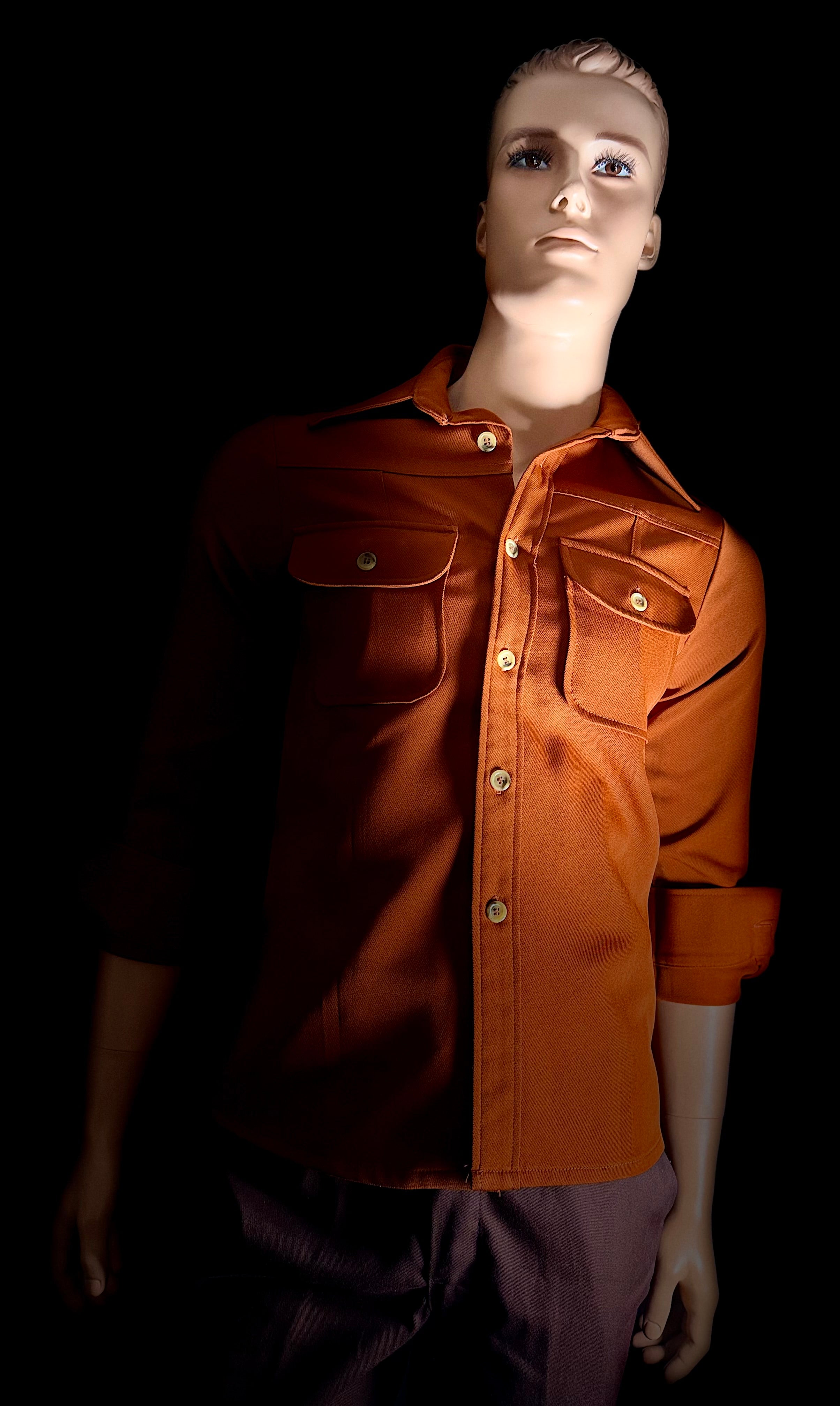 Levi’s 1970s Rust Western Utility Shirt