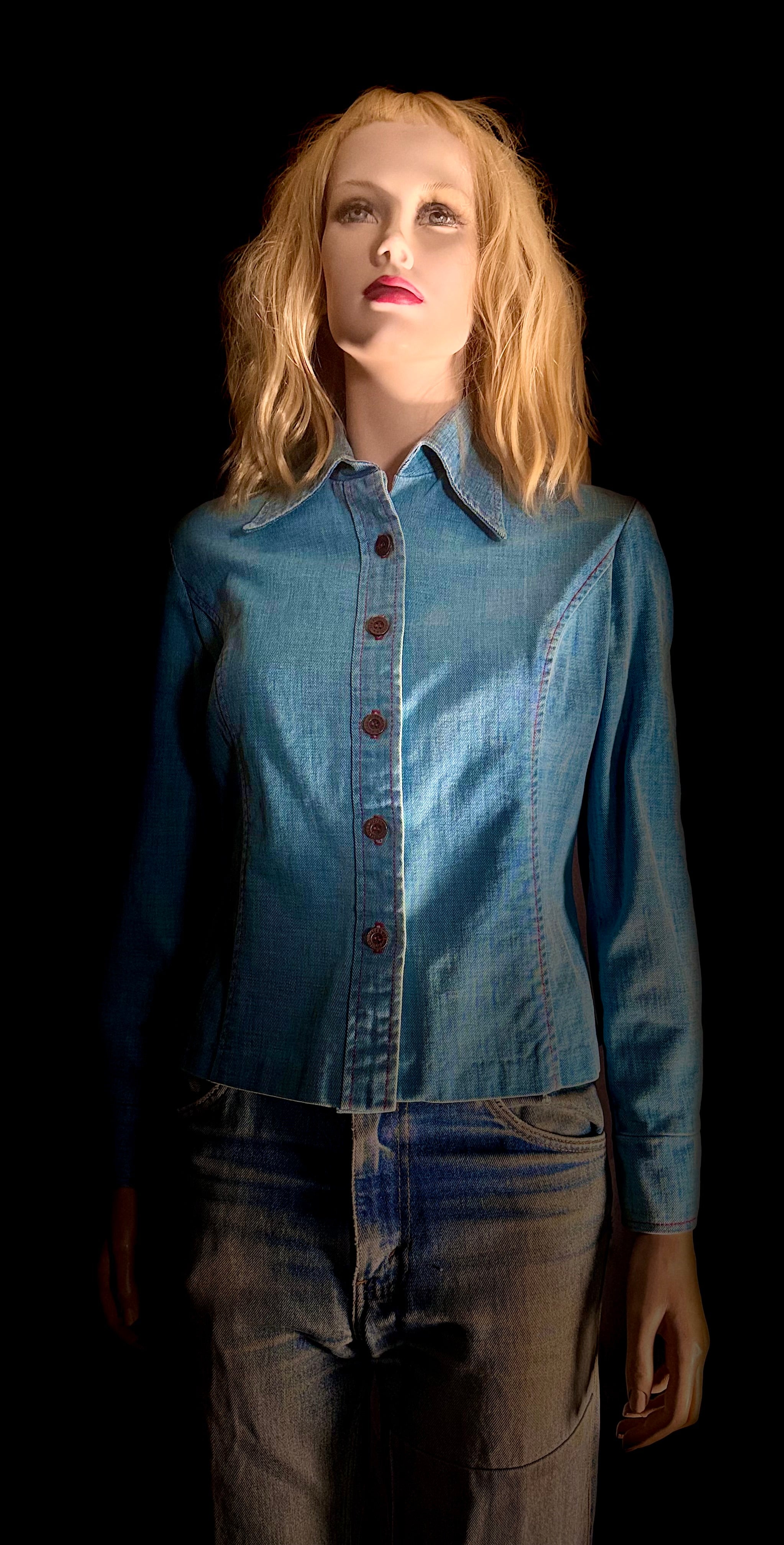 Vintage United States 1776 Denim Jacket / Shirt — Deadstock Condition