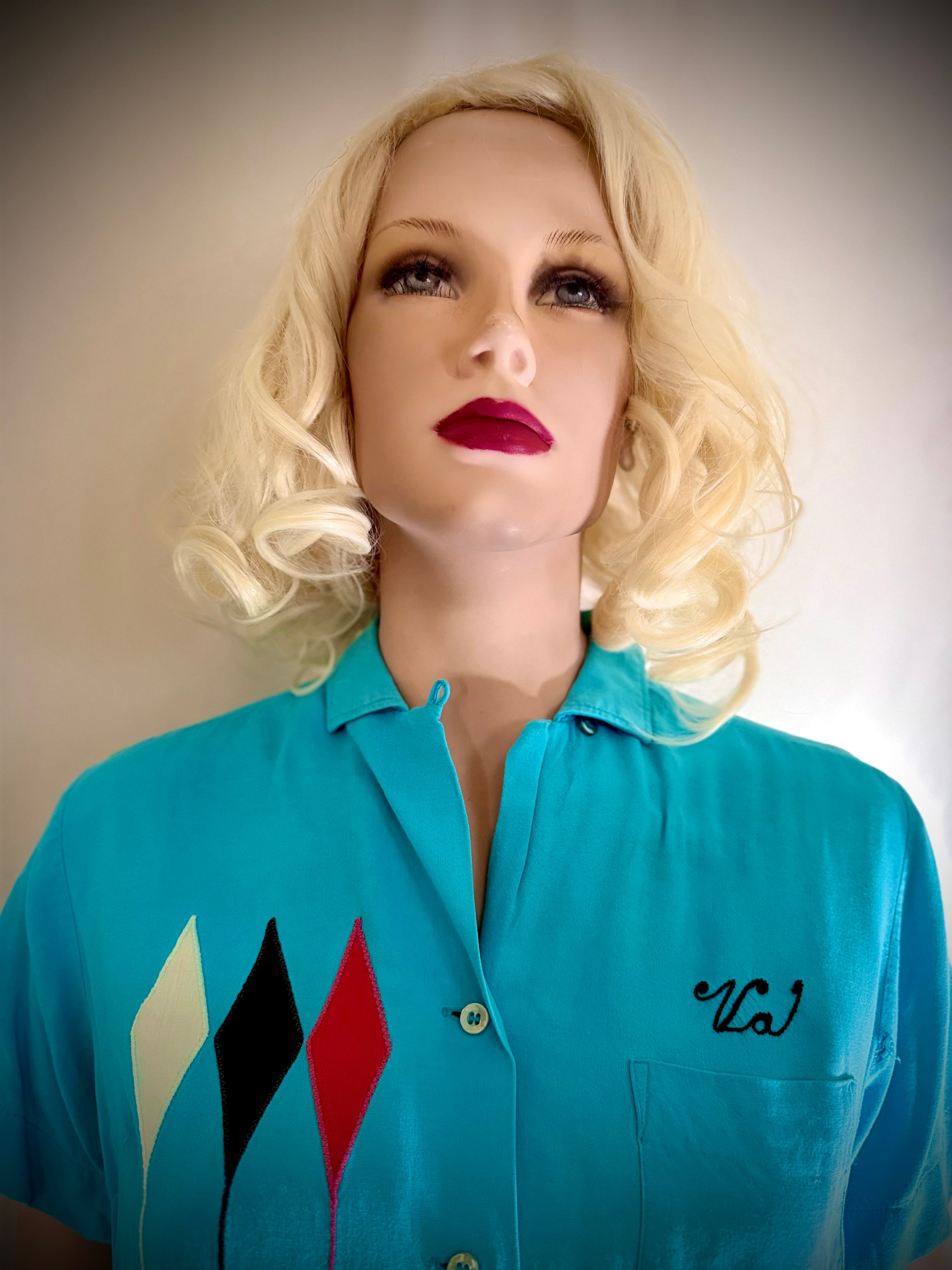 1960s “Val” King Louie Bowling
Shirt - Holt County Abstract
Co. (Nebraska)