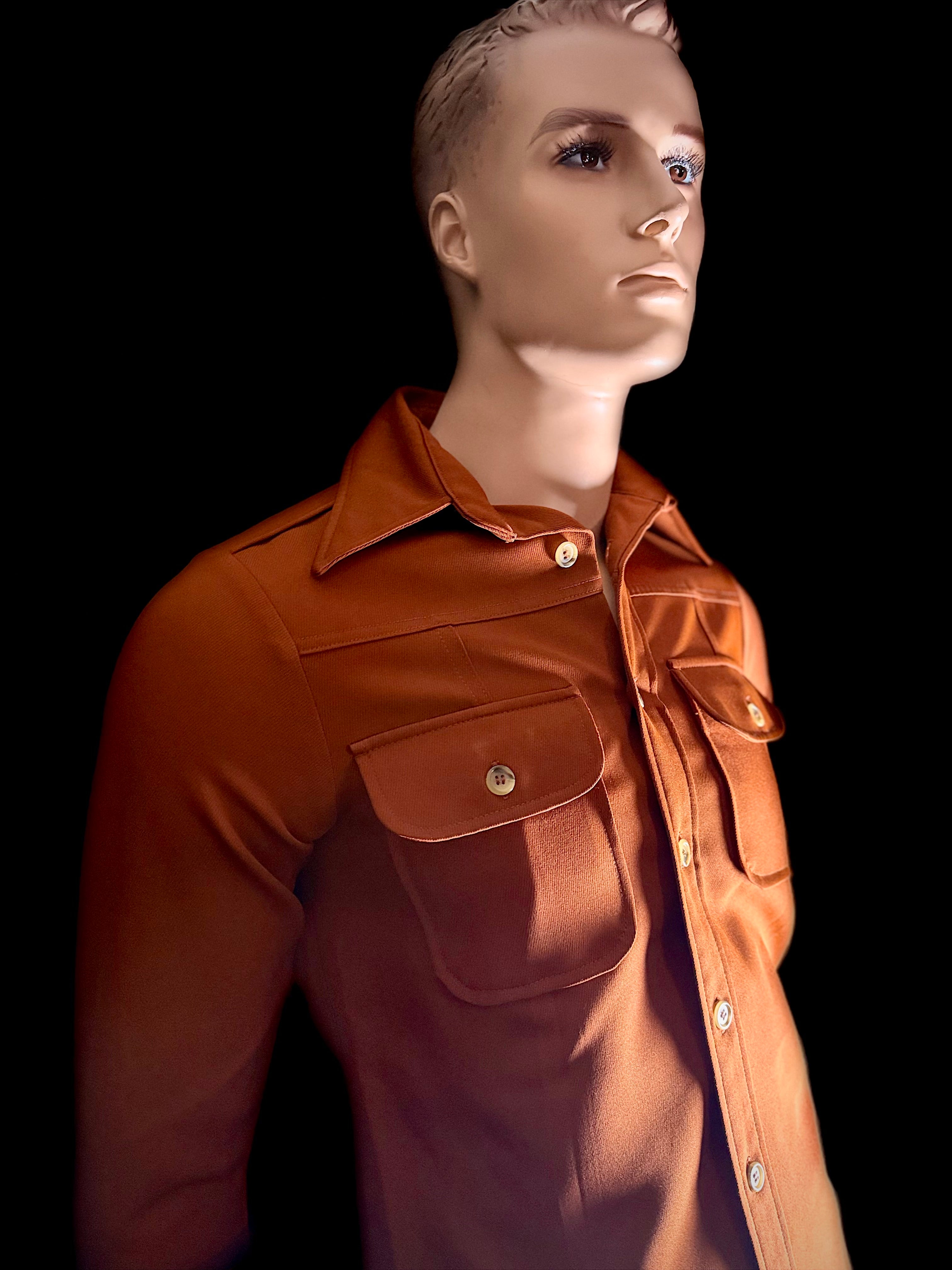 Levi’s 1970s Rust Western Utility Shirt