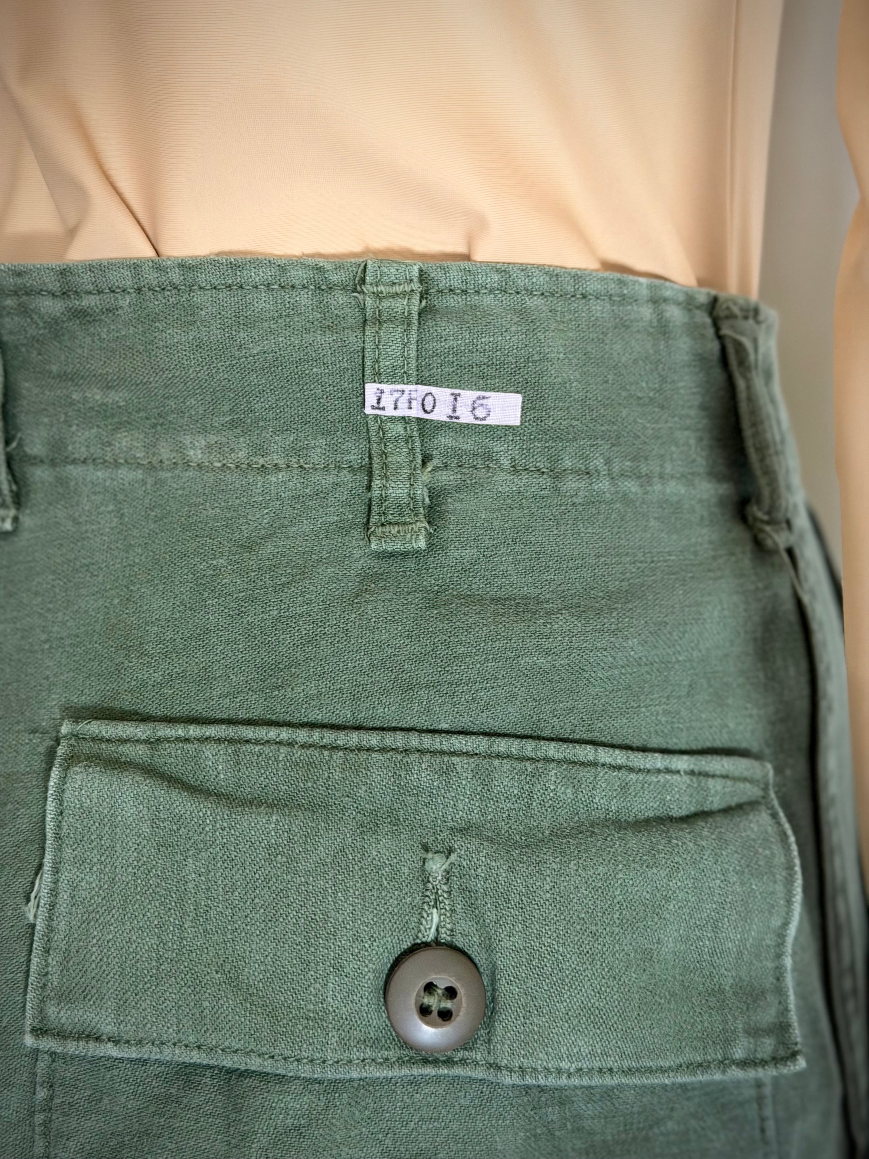 1970s U.S. Vietnam-Era Army Pants