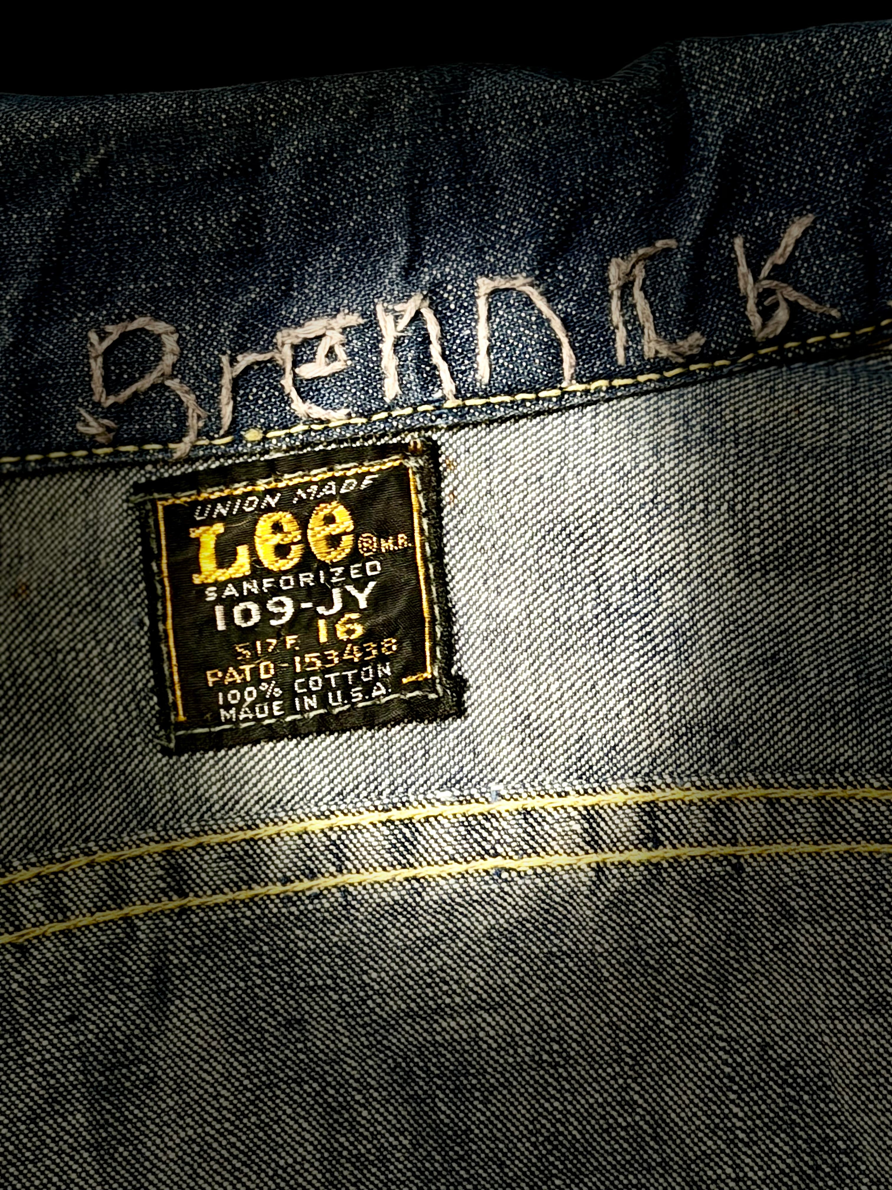 Vintage Lee Rider Denim Jacket
Late 1960s / Early 1970s · Sanforized · Made in USA