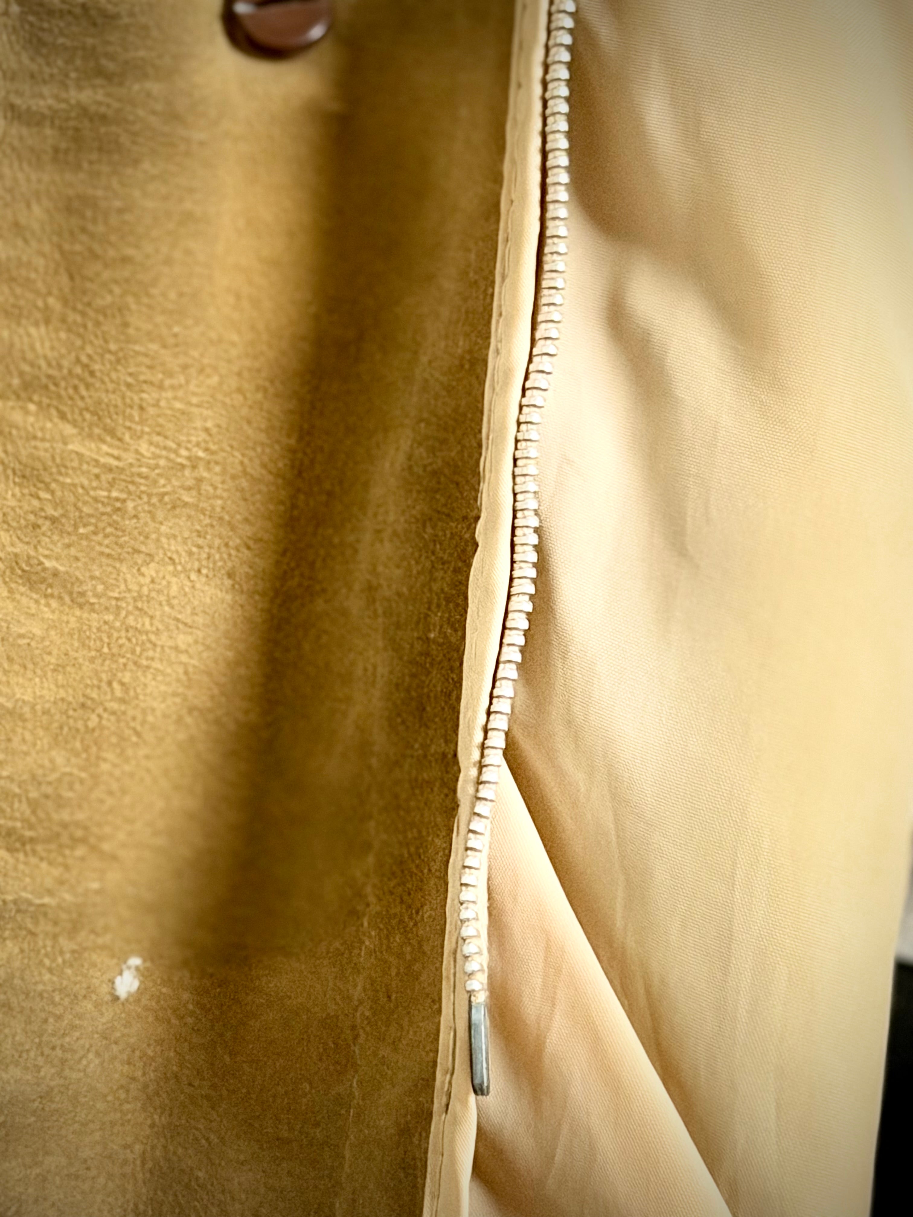 1960s Coated Cotton Utility Jacket - Military Inspired Workwear