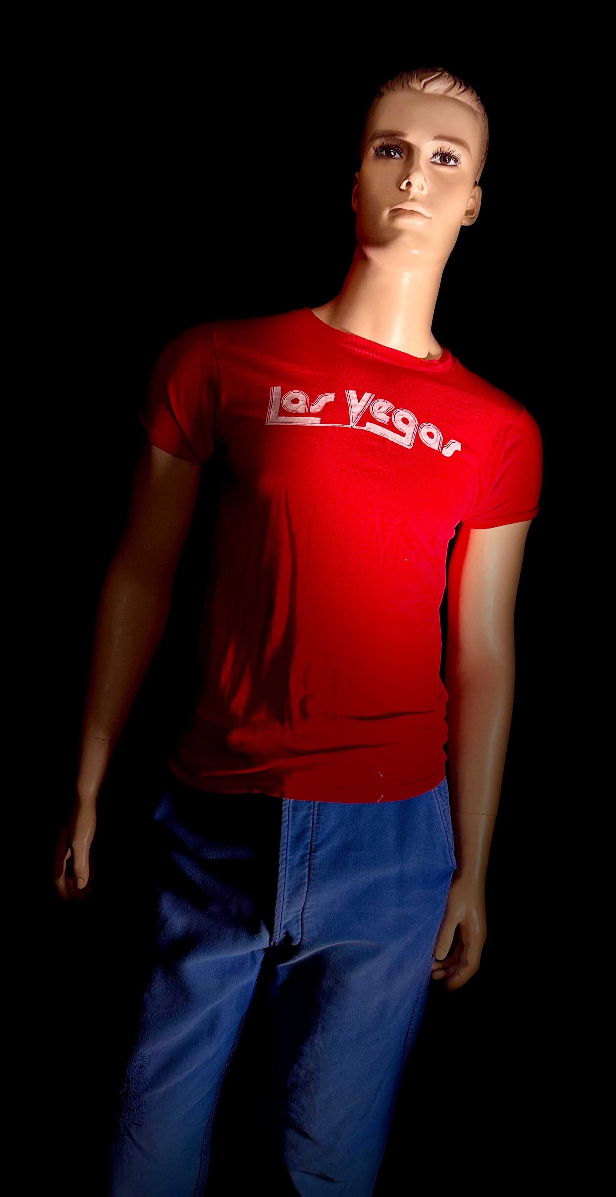 1970s “Las Vegas” Retro Typography Tee