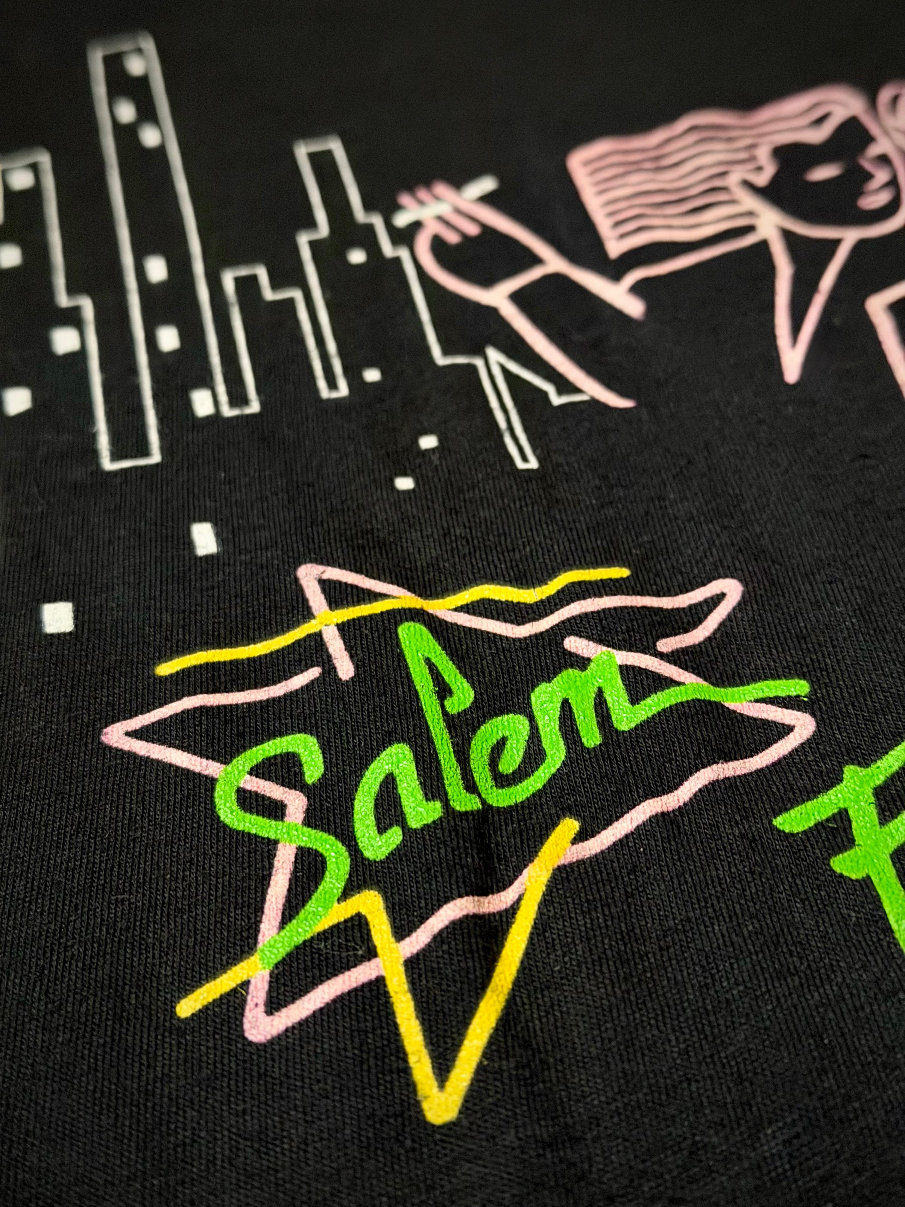 Deadstock Early 1990s Salem Promotional T-Shirt with Box - USA Made (Single Stitch)