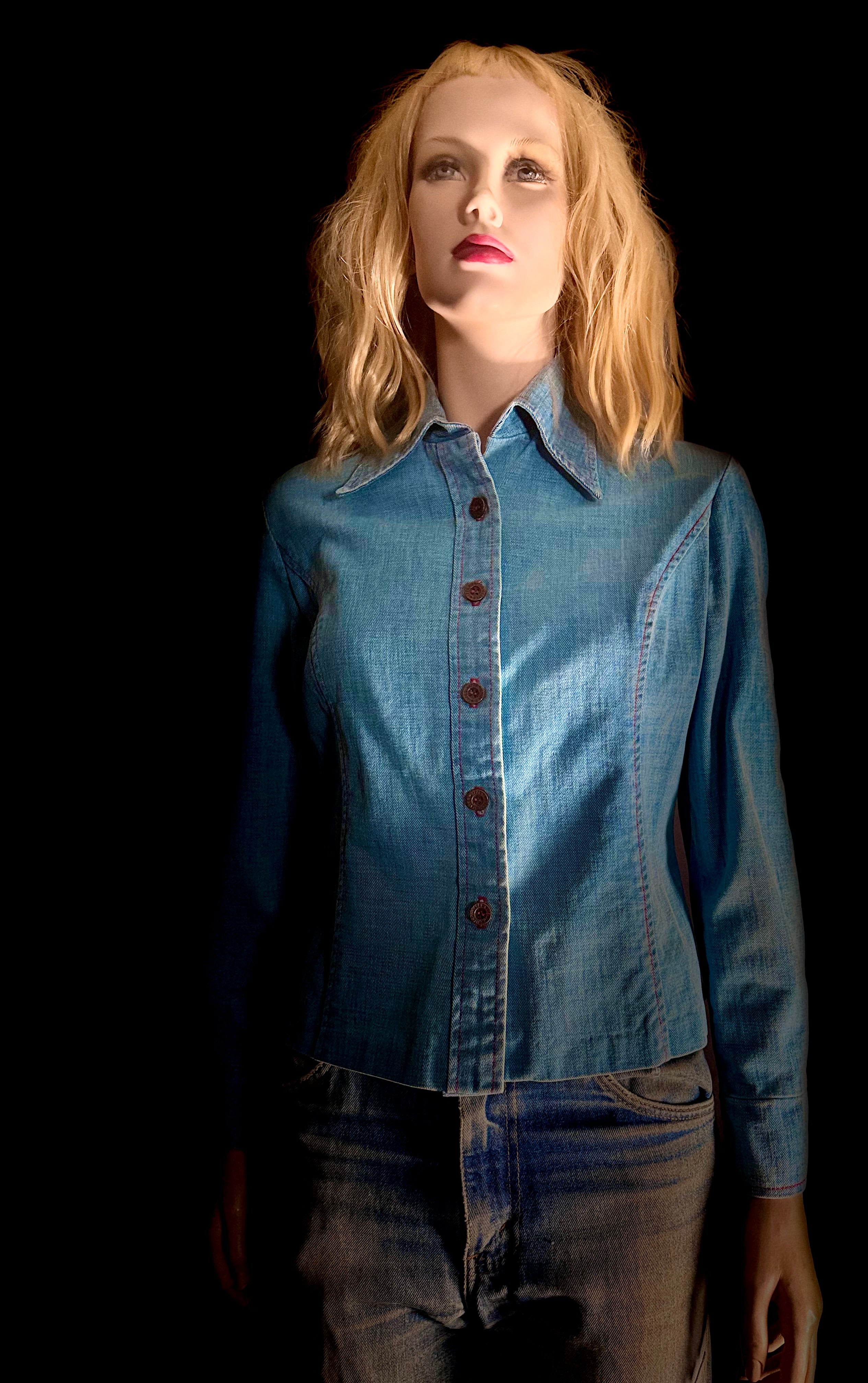 Vintage United States 1776 Denim Jacket / Shirt — Deadstock Condition