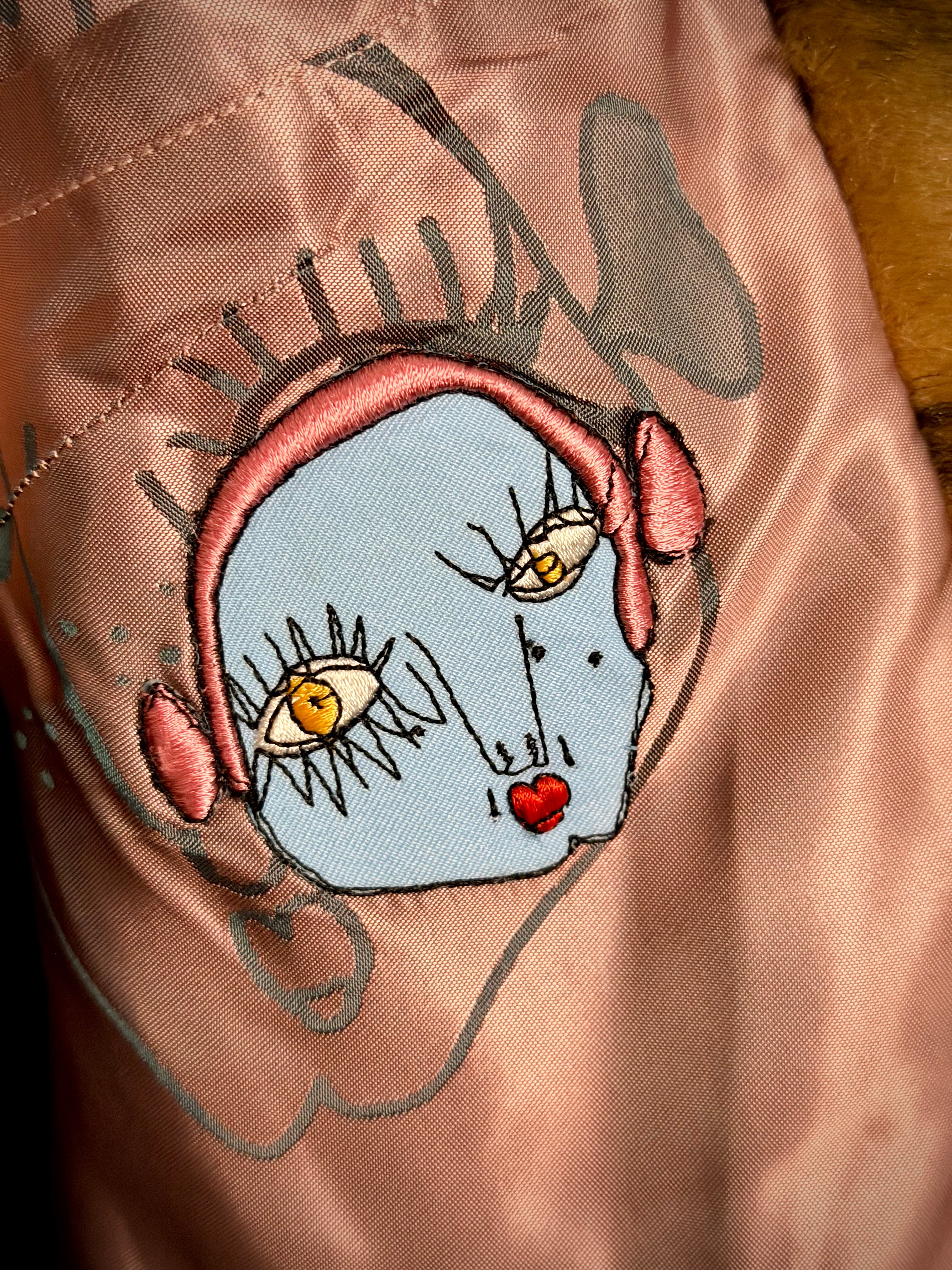 Shrimps Faux Fur Cropped Jacket With Mongolian Trim