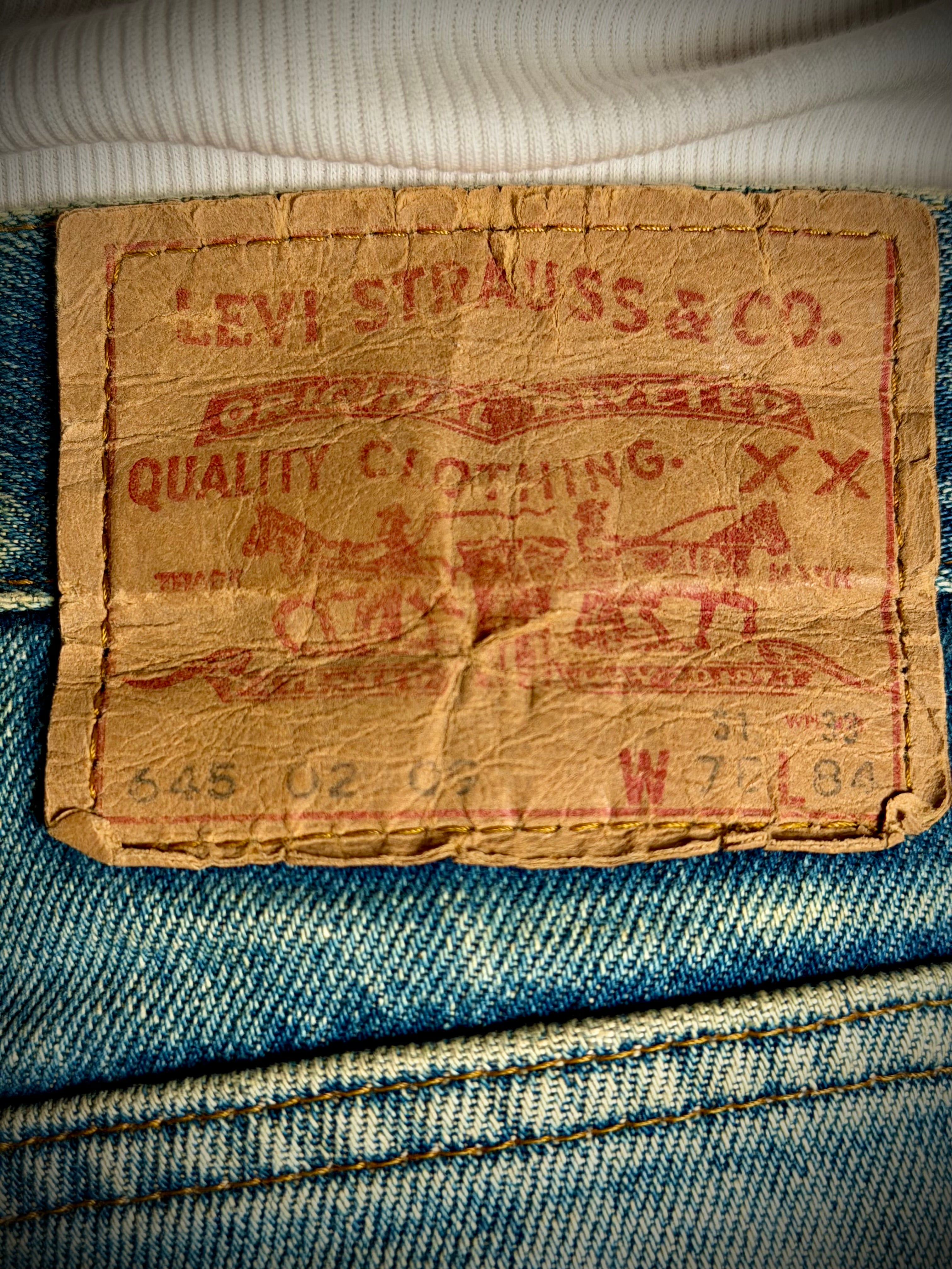 Early-Mid 1970s Levi’s Cut-Off Denim Shorts