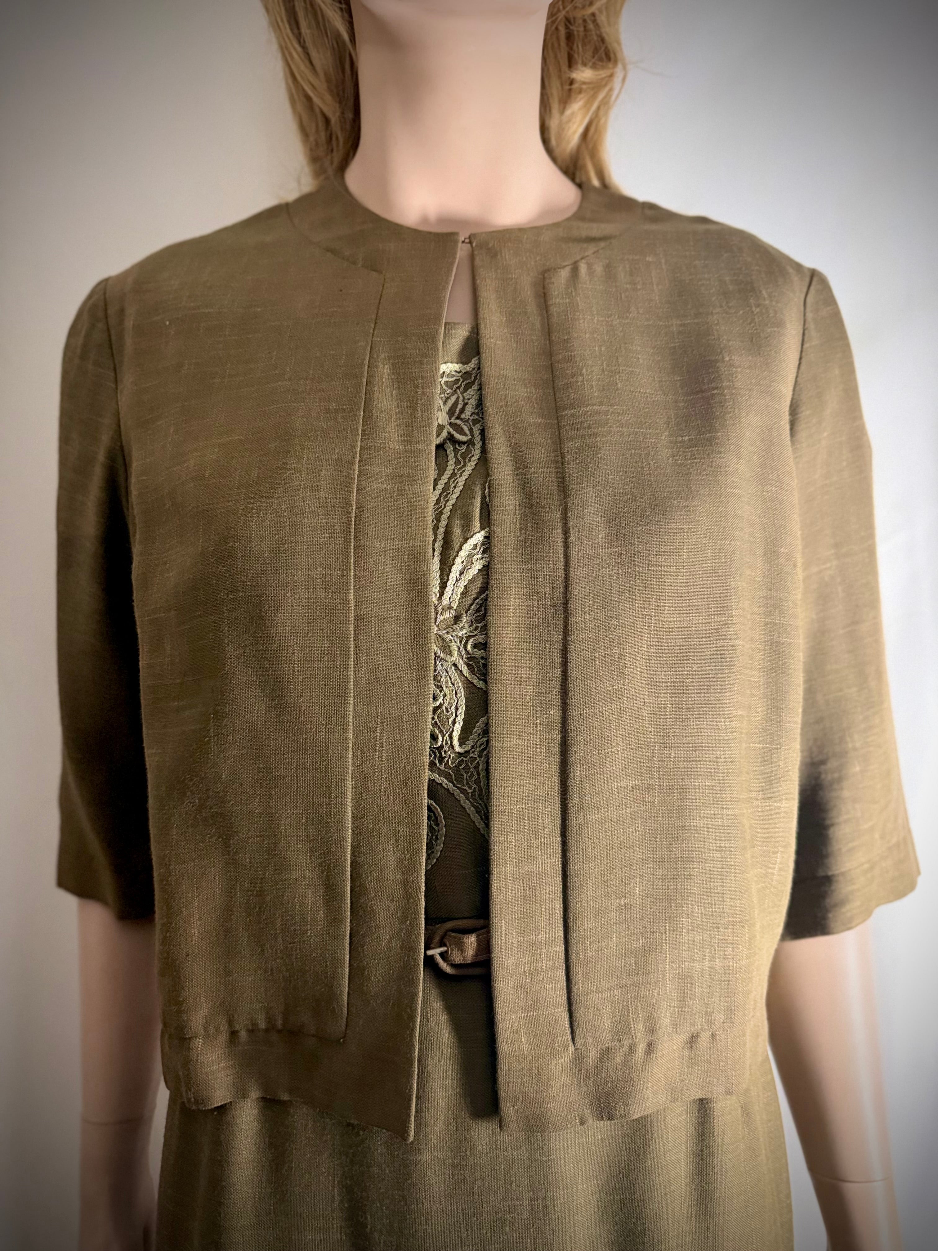 c. 1942-1945 wartime-era Australian set in British Tootal linen blend