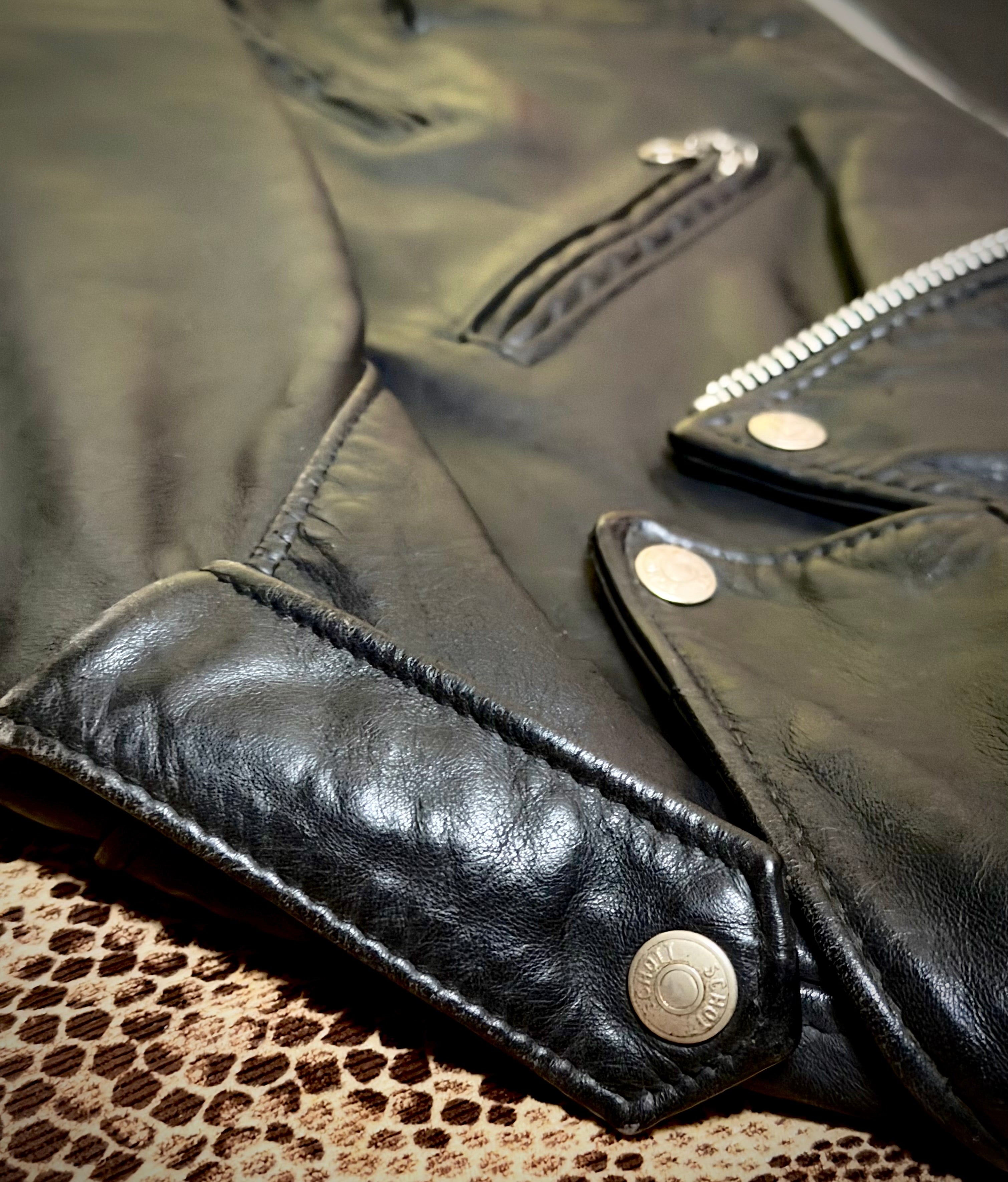 Vintage Schott
NYC Perfecto Leather
Motorcycle Jacket- Made in USA