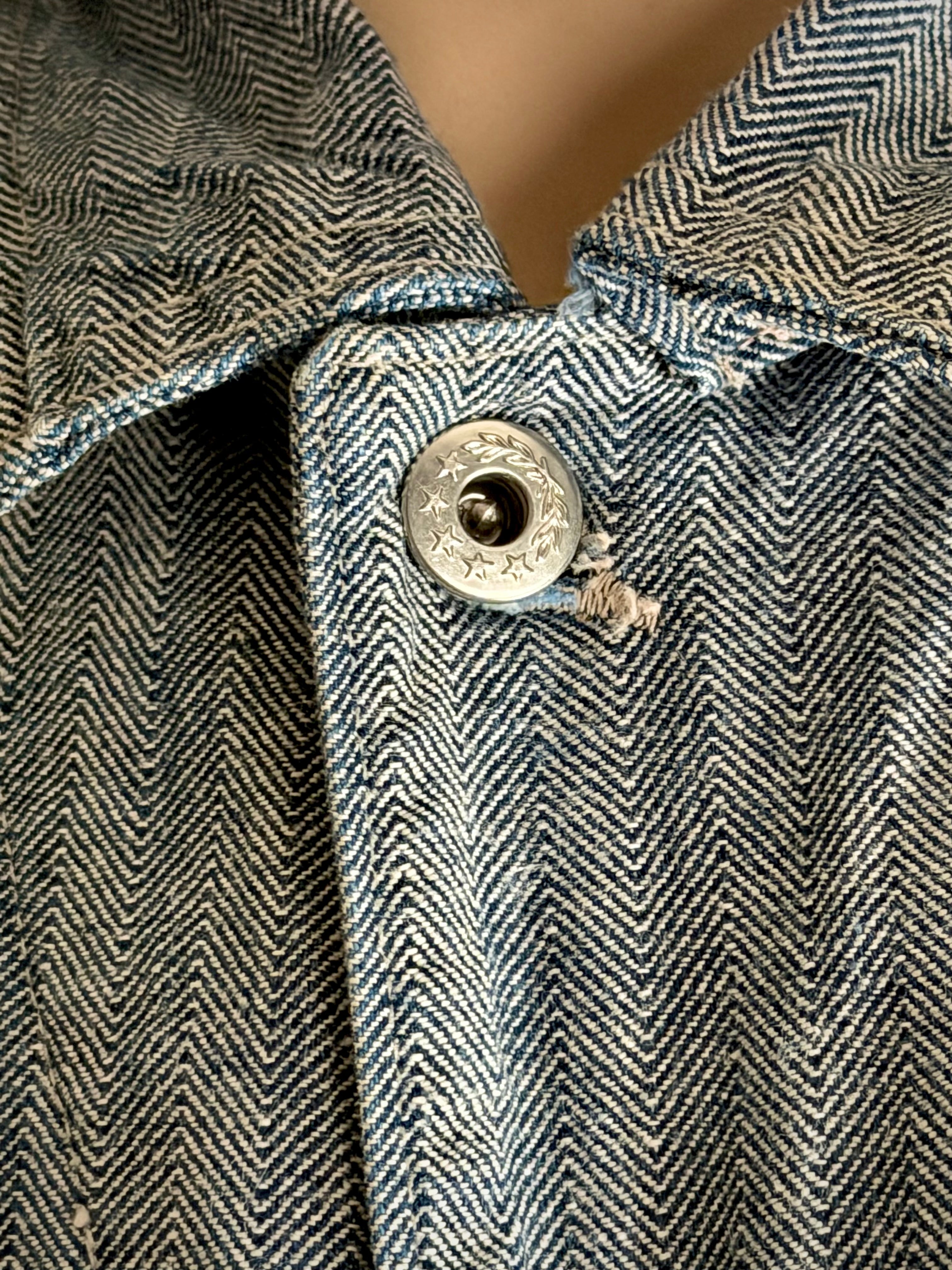 1960s USA Striped Workwear Overalls - Unisex