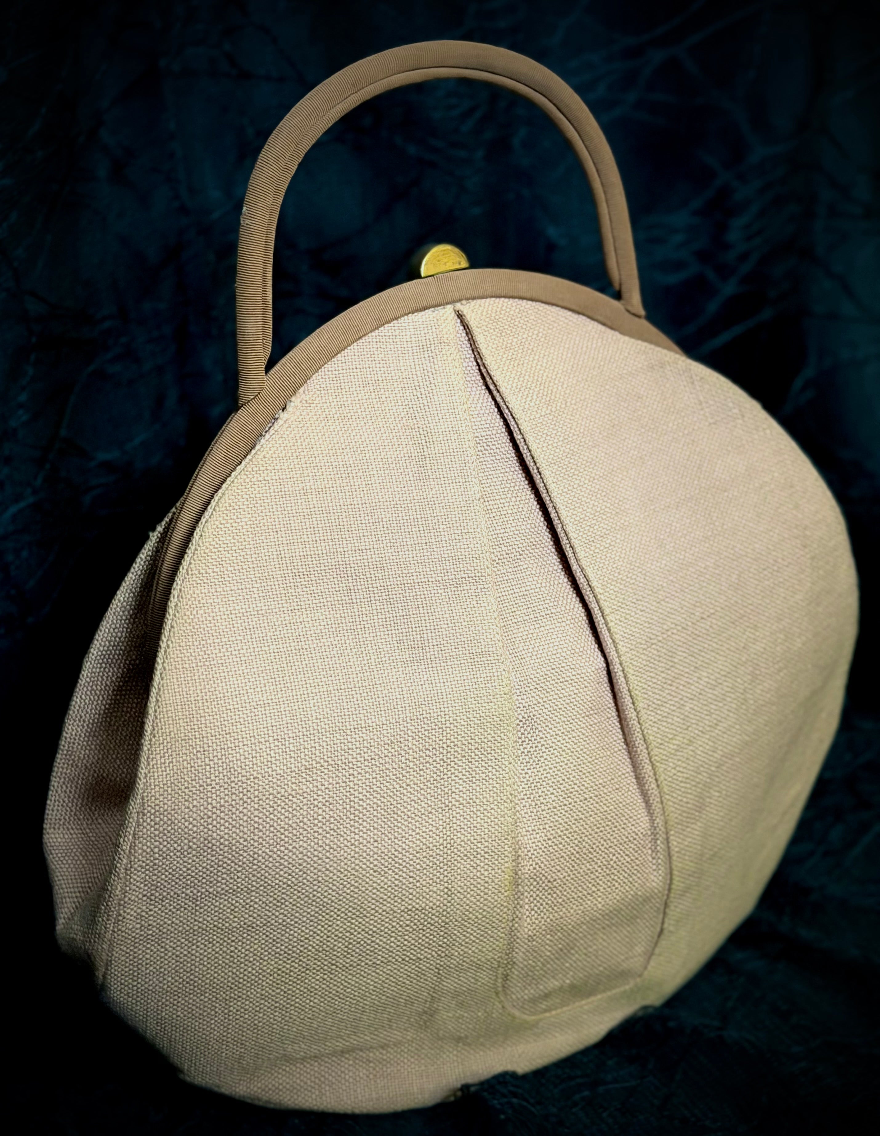 Vintage Oversized Structured Handbag - c. late 1950s