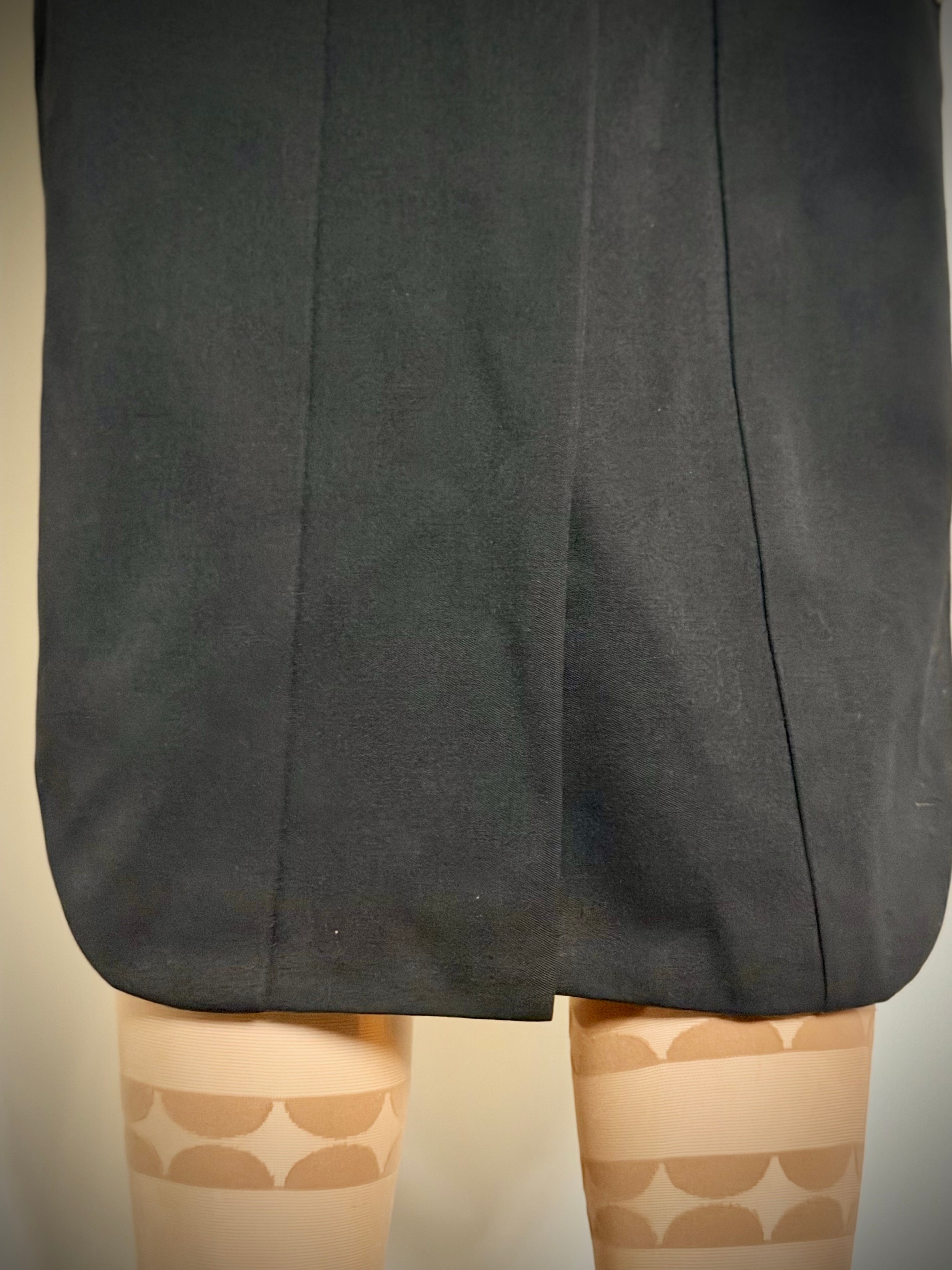 1970s European Tailored Tuxedo Tailcoat Jacket