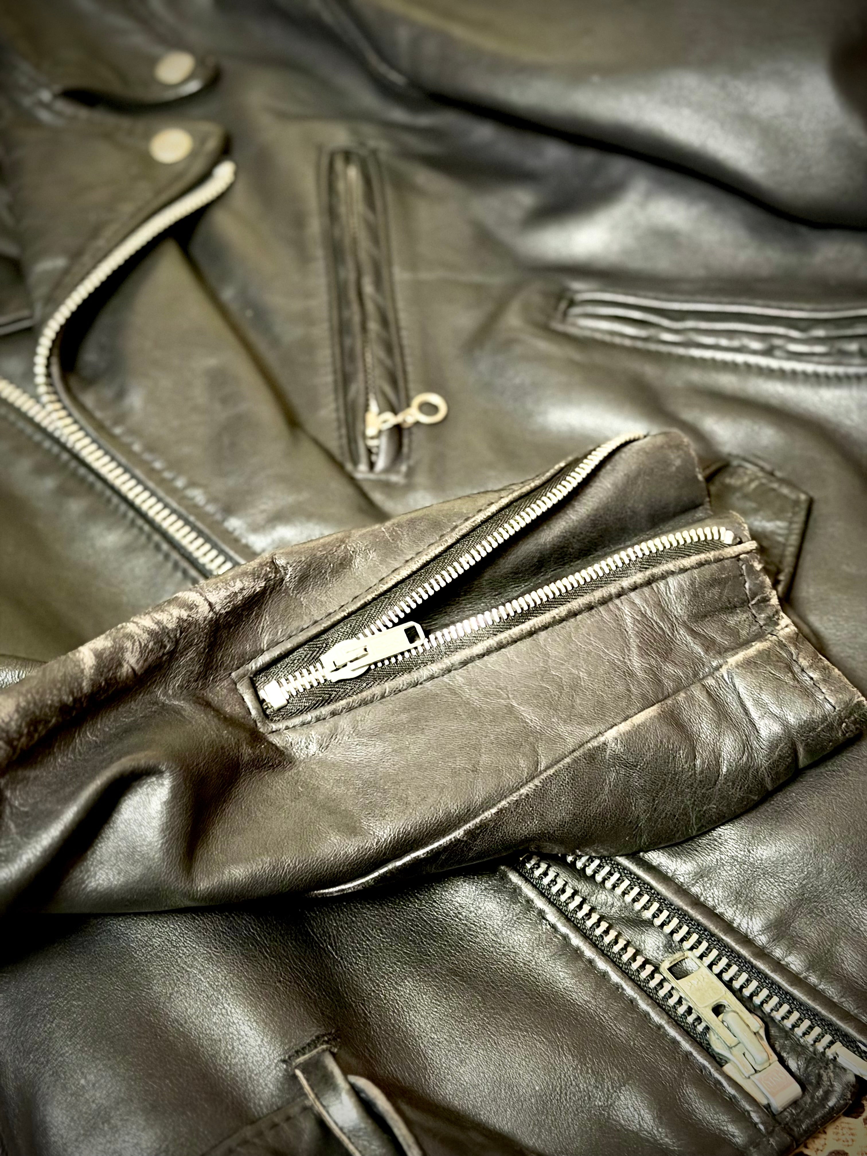 Vintage Schott
NYC Perfecto Leather
Motorcycle Jacket- Made in USA