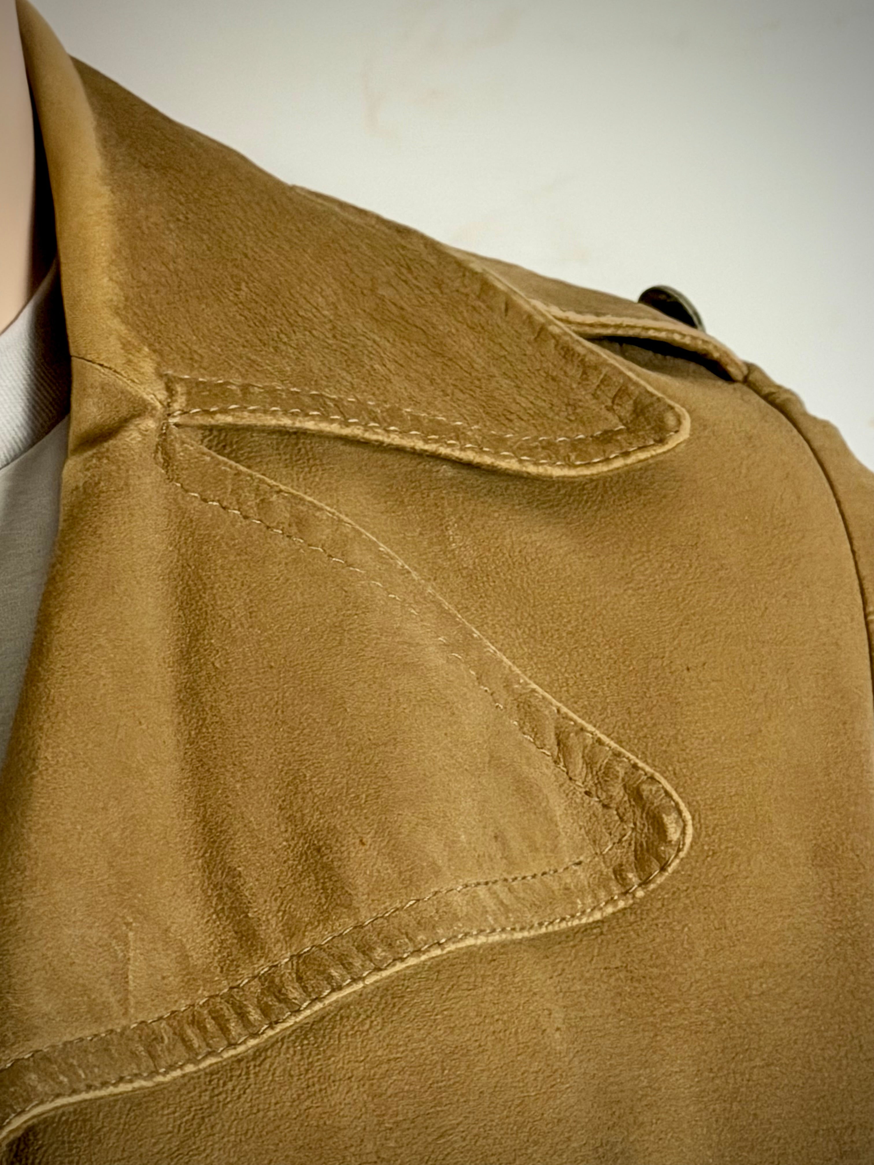 1960s Coated Cotton Utility Jacket - Military Inspired Workwear