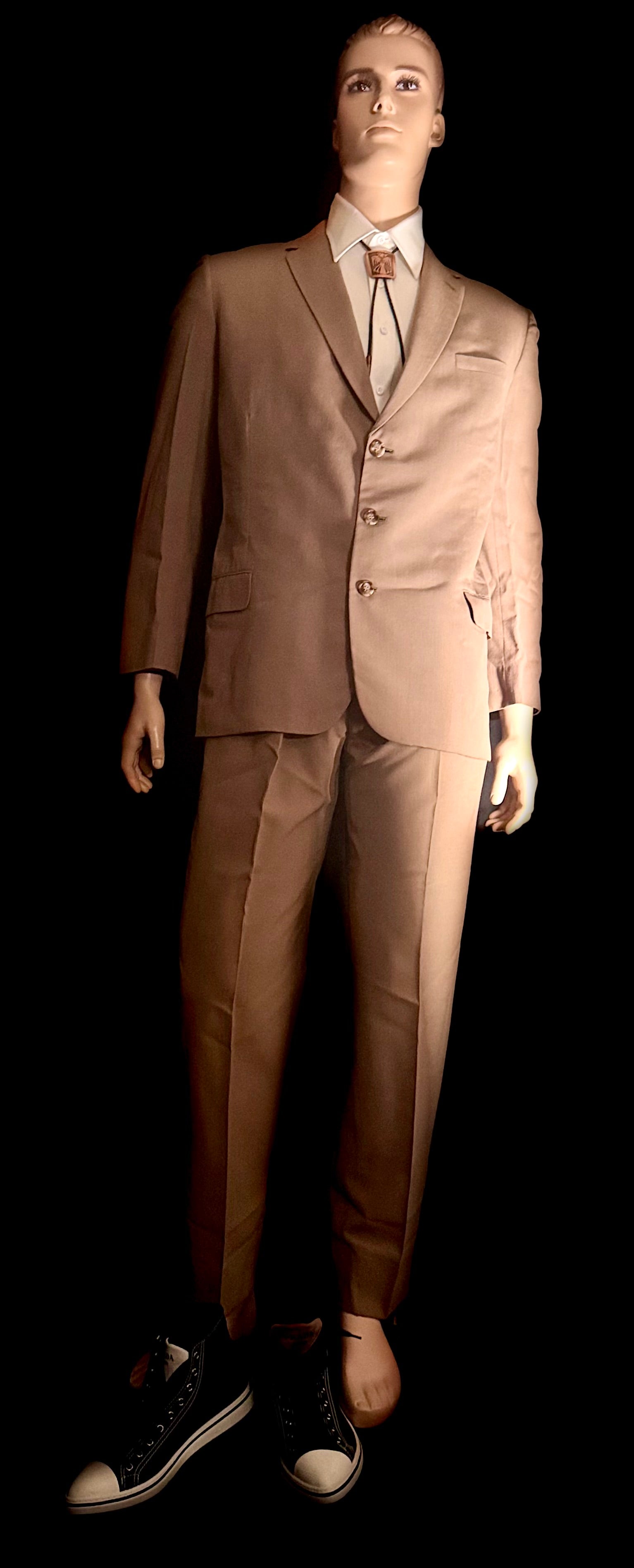 Late 1950s / Early 1960s Custom Tailored Mushroom Suit
Ernest Miller | Immaculate Mid-Century Two-Piece | Rare Larger Size