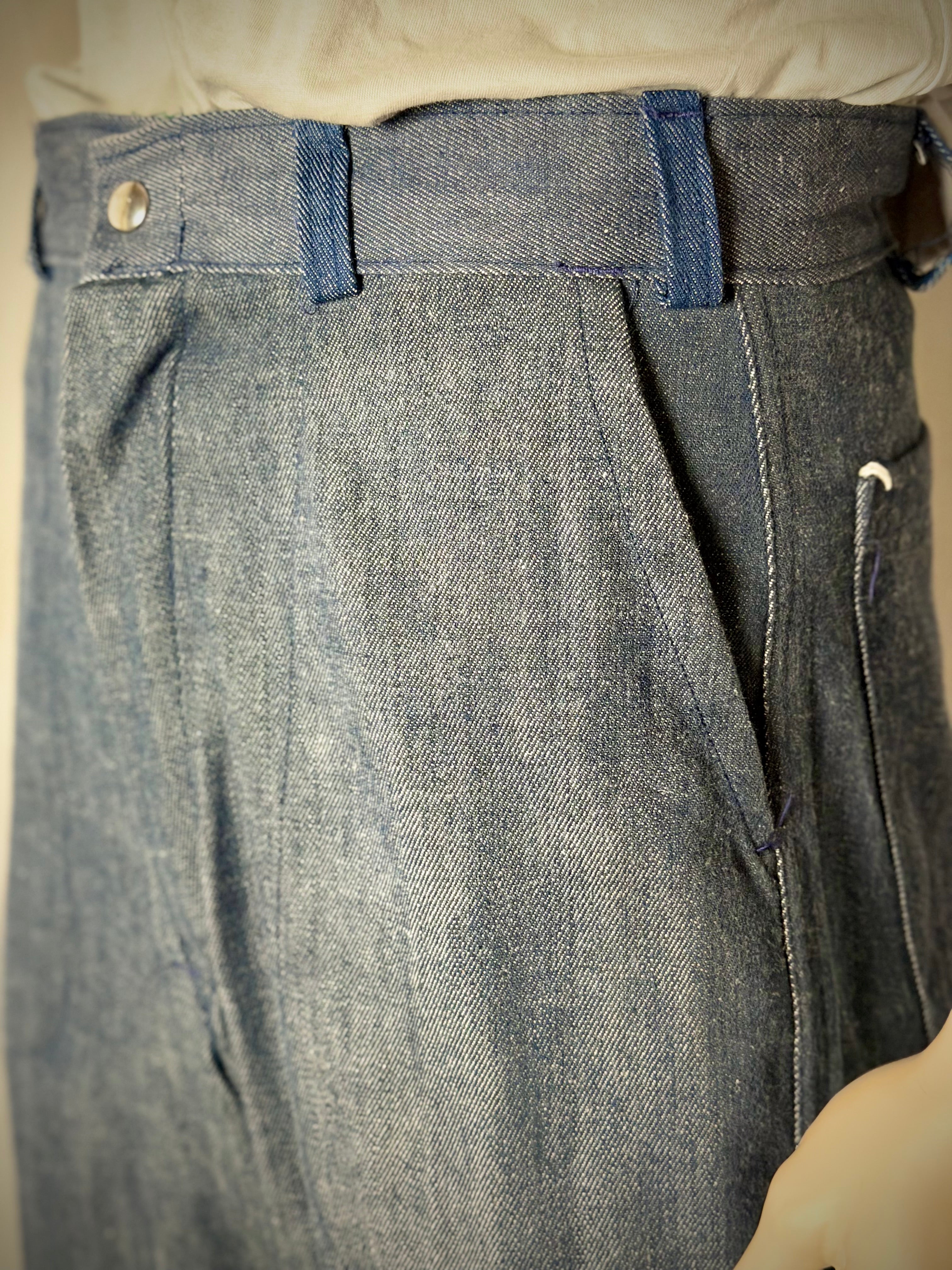 1960s New York State Prison Pants - Deadstock Vintage Workwear