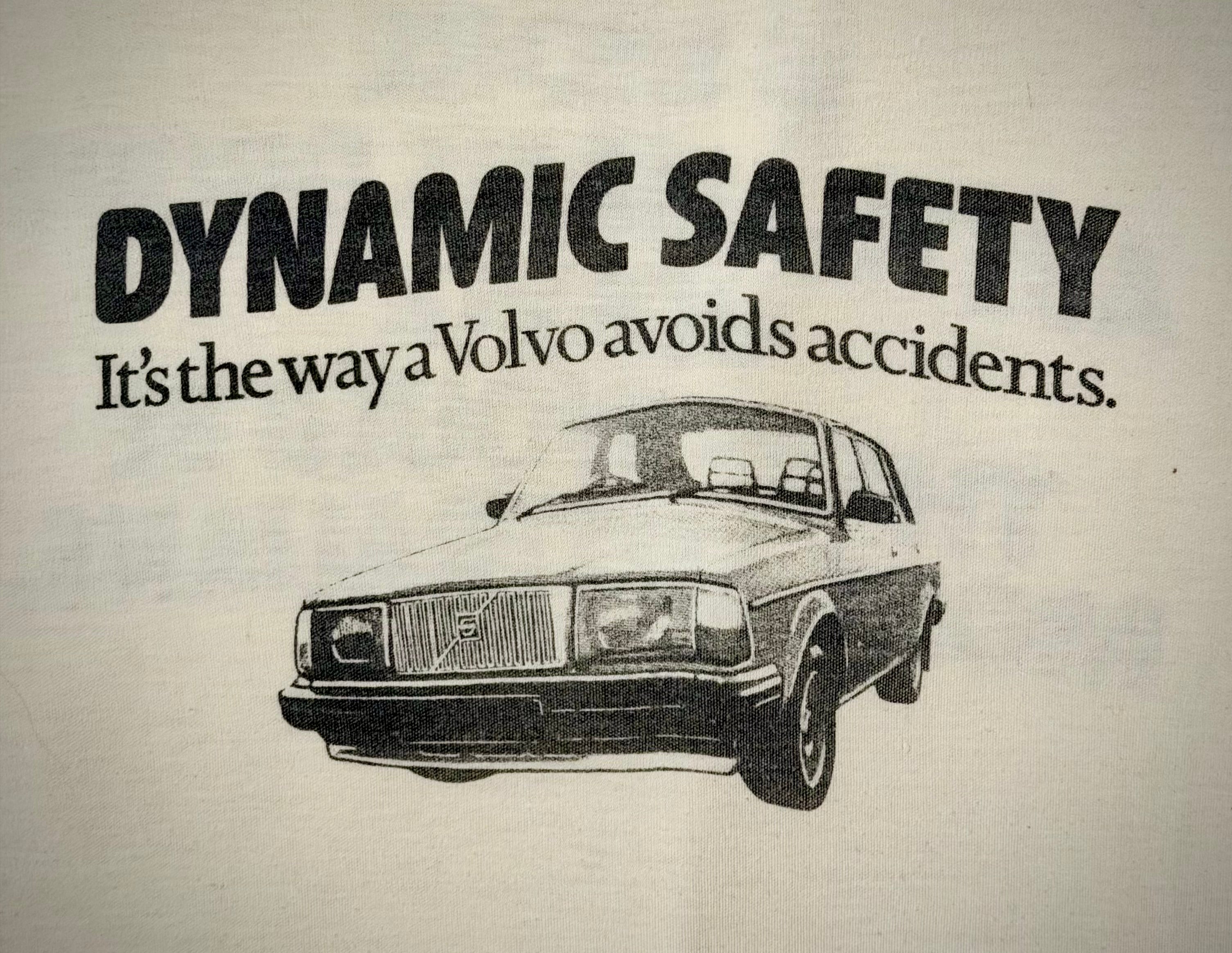 Vintage Volvo Australian Market Tee - Double-Sided - 1970s/80s - Rare