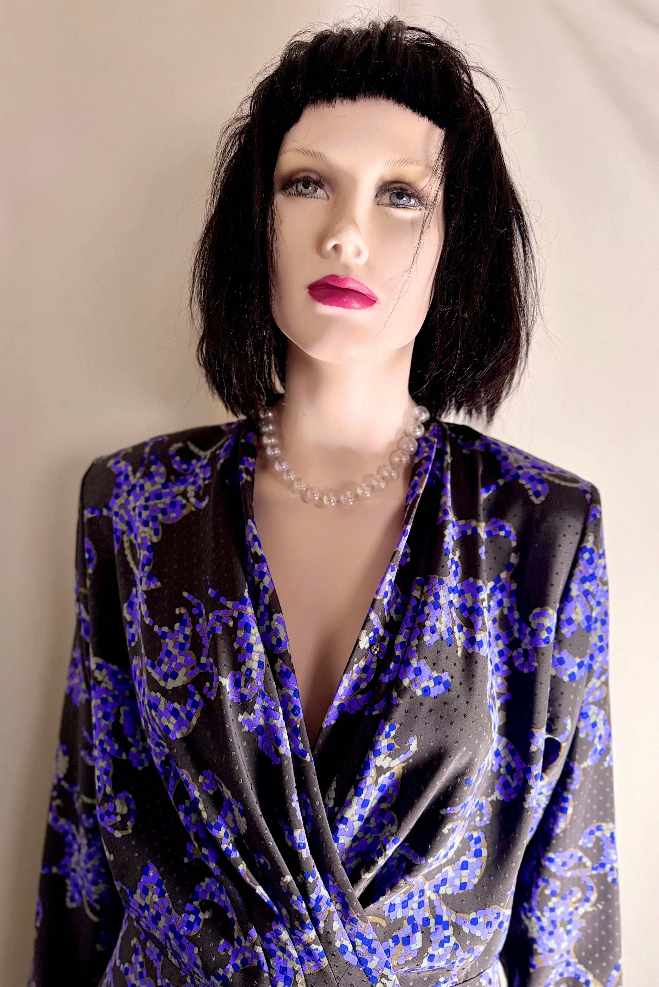 Pierre Balmain Paris-Late 80's/Early 90's Japanese
Made Designer Blouse