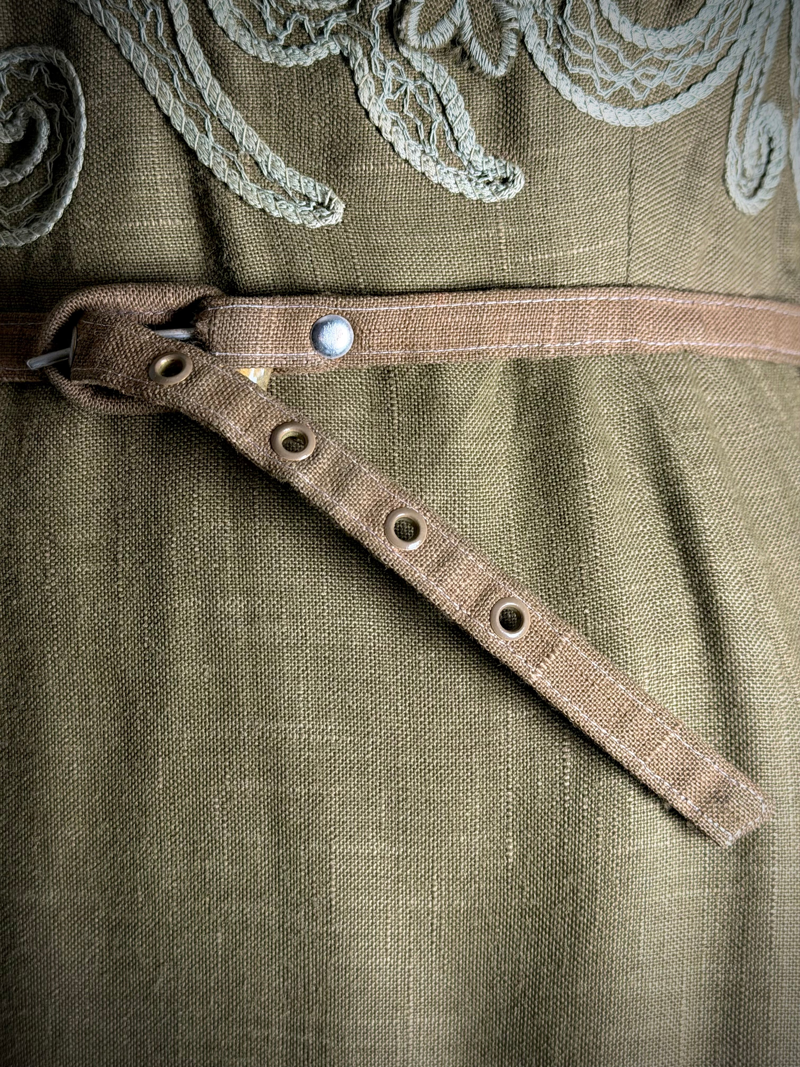 c. 1942-1945 wartime-era Australian set in British Tootal linen blend