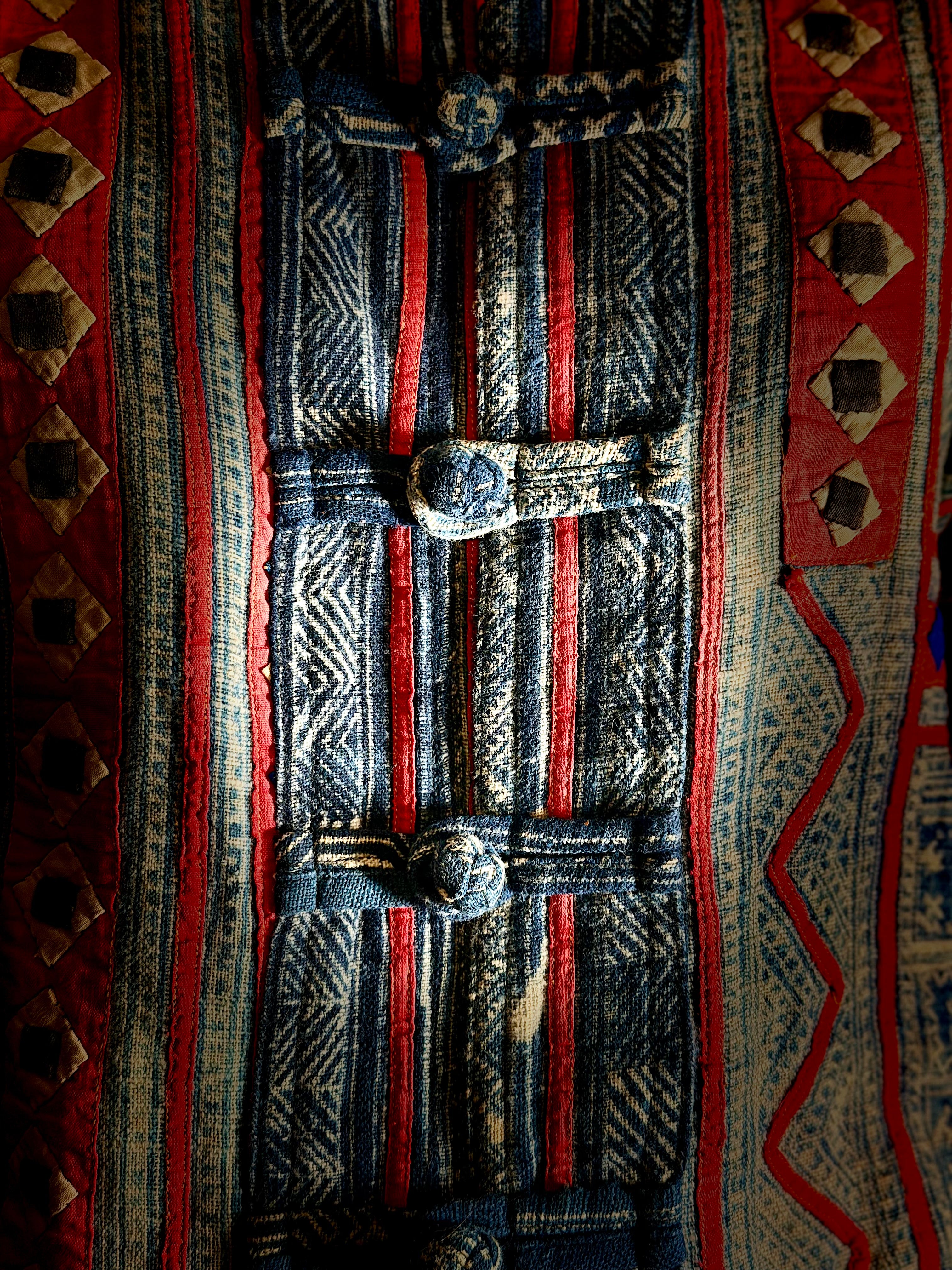 Authentic Malaika Hmong Hand-Appliqué Jacket
