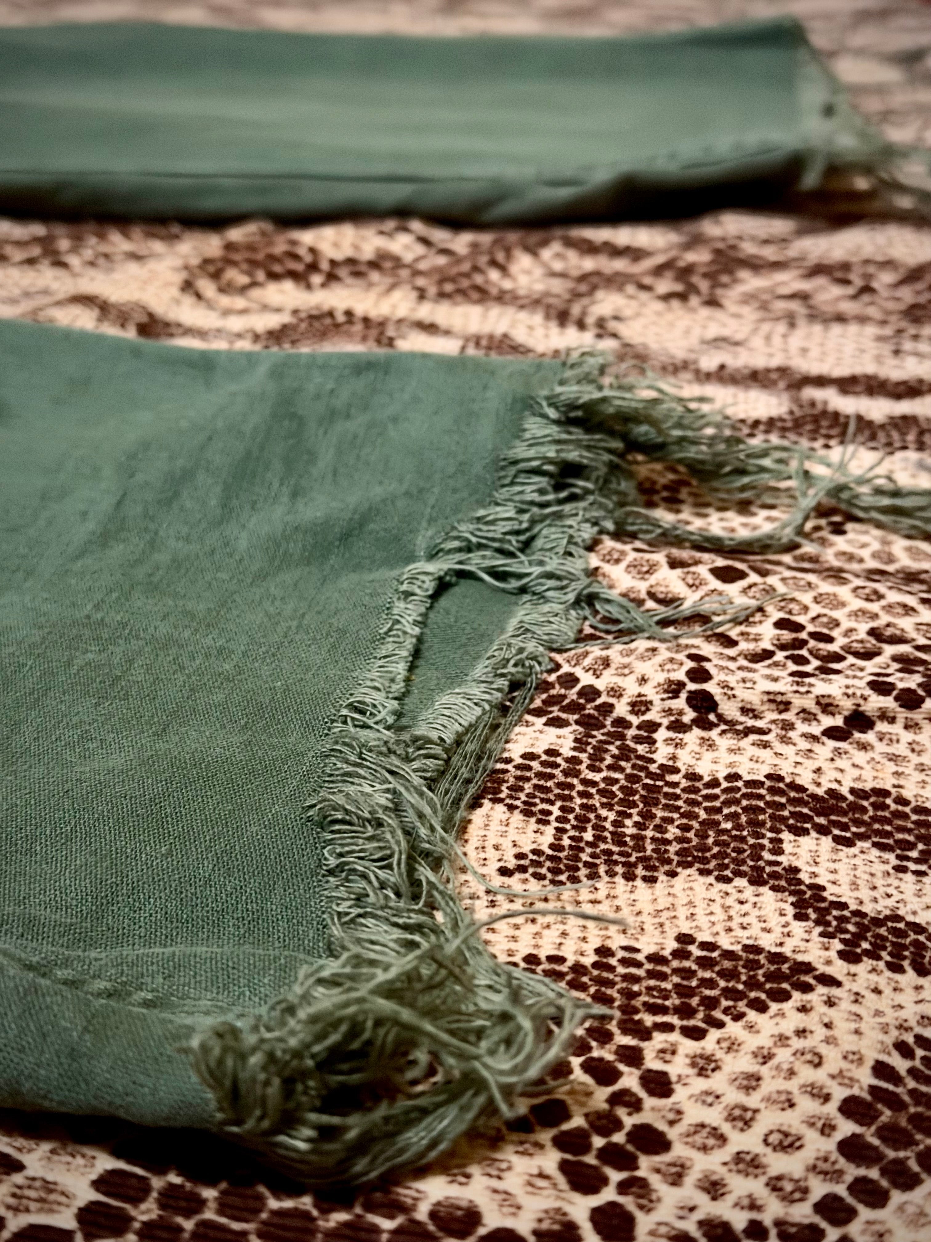 US Vietnam Era 1970s Customised Army Pants