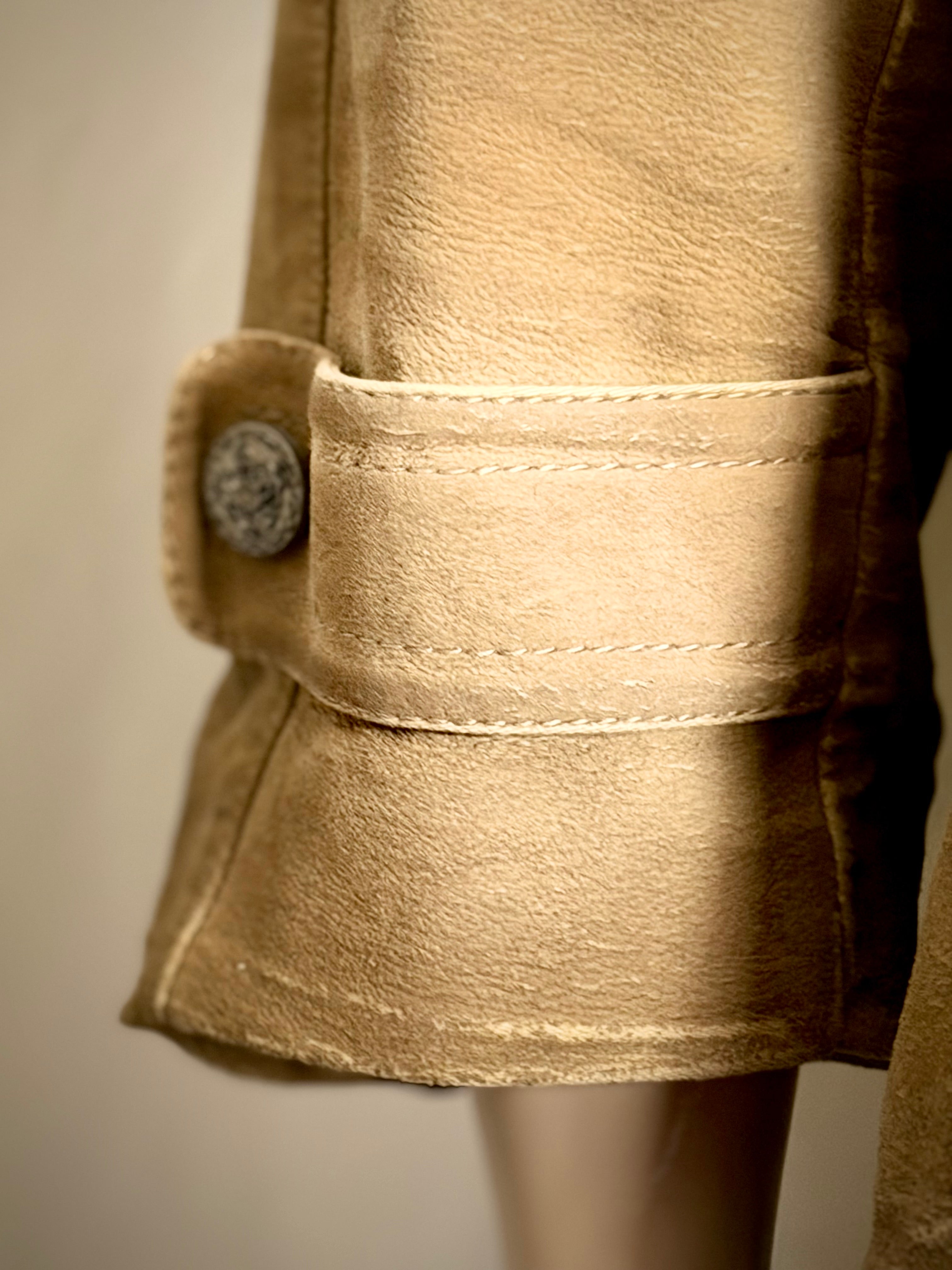 1960s Coated Cotton Utility Jacket - Military Inspired Workwear