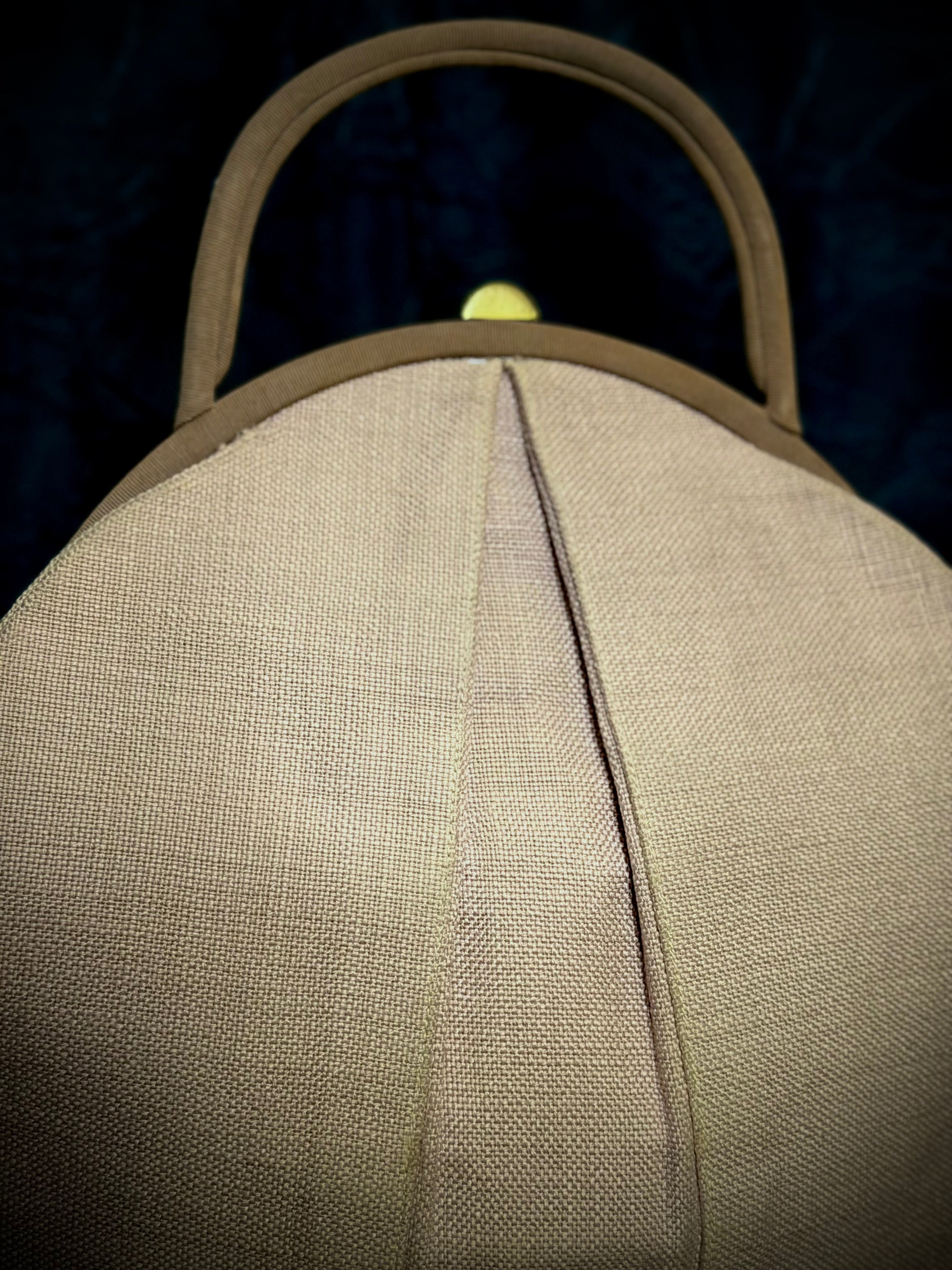 Vintage Oversized Structured Handbag - c. late 1950s