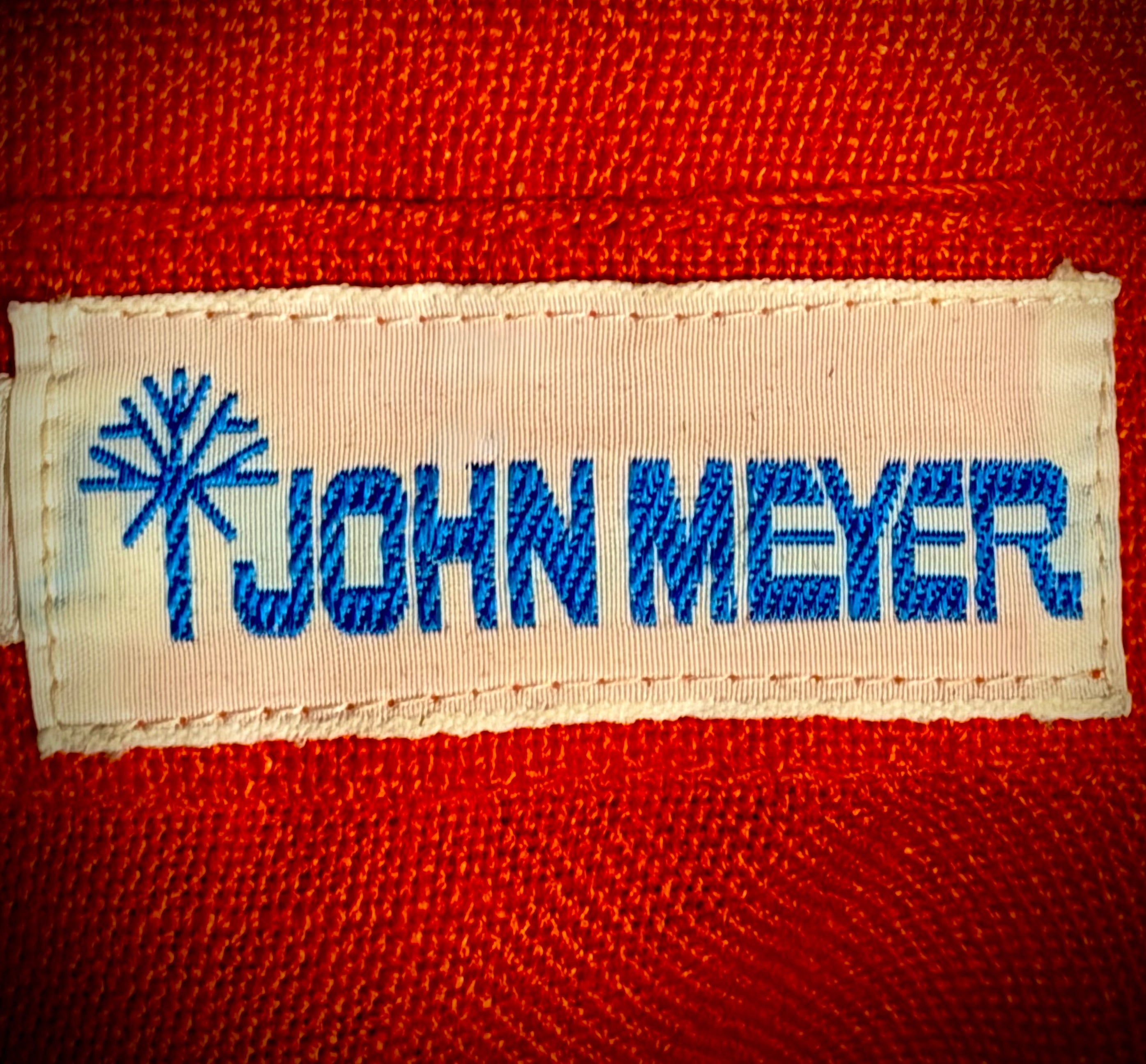 Vintage 1960s Burnt Orange Cotton Utility Shirt – John Meyer | Mint Condition