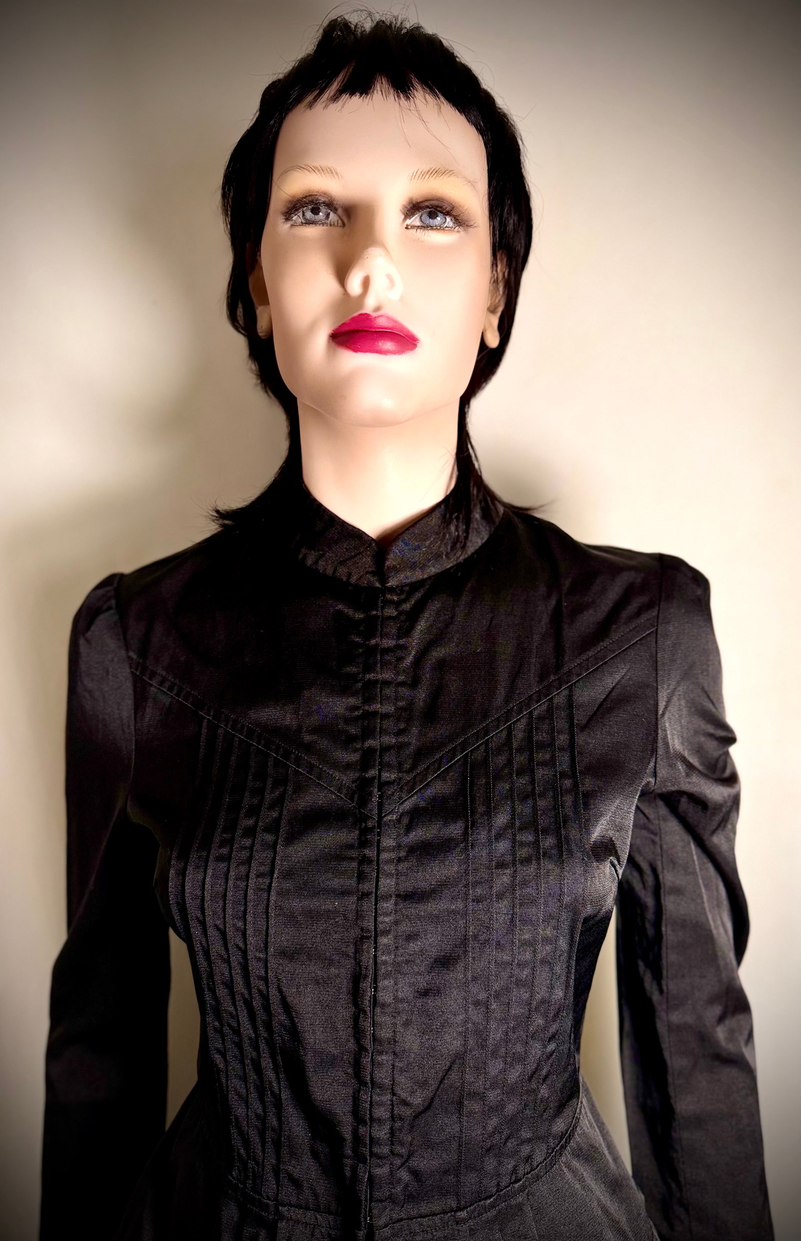 Blessed Are The Meek Structured Corset Blouse - Early 2000s
