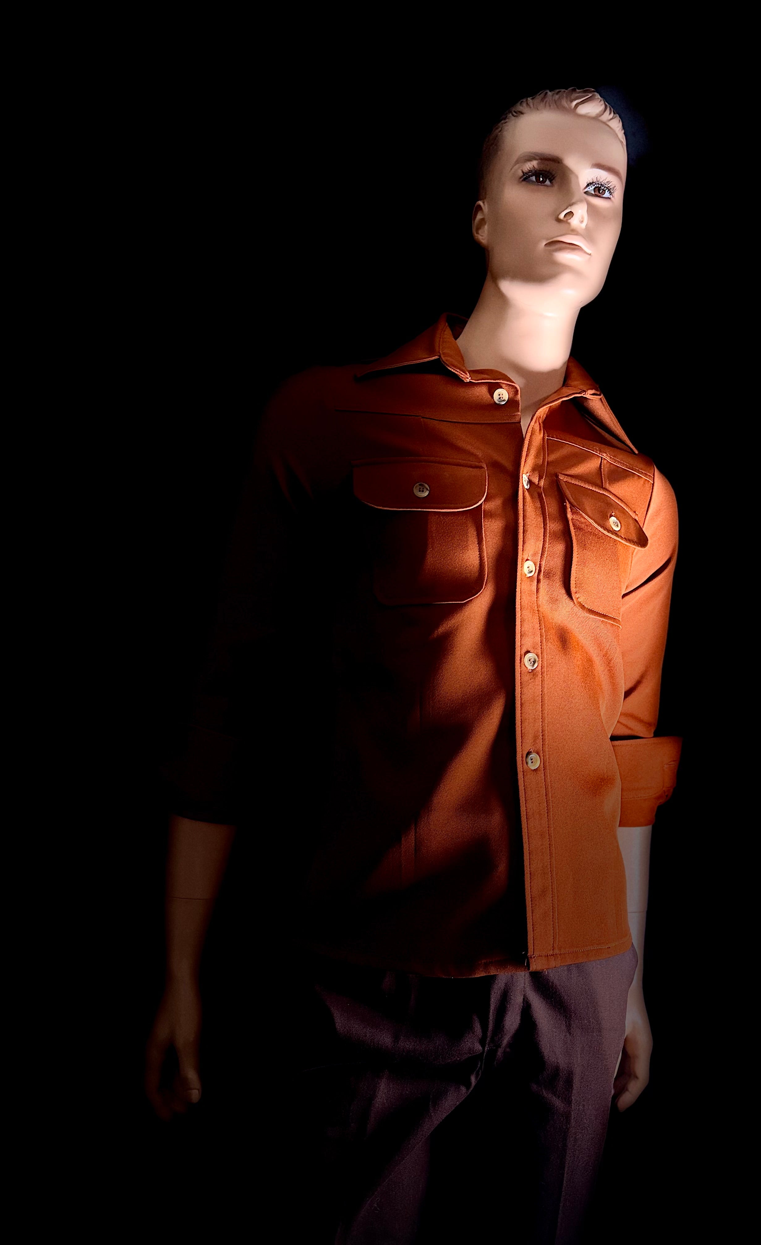 Levi’s 1970s Rust Western Utility Shirt