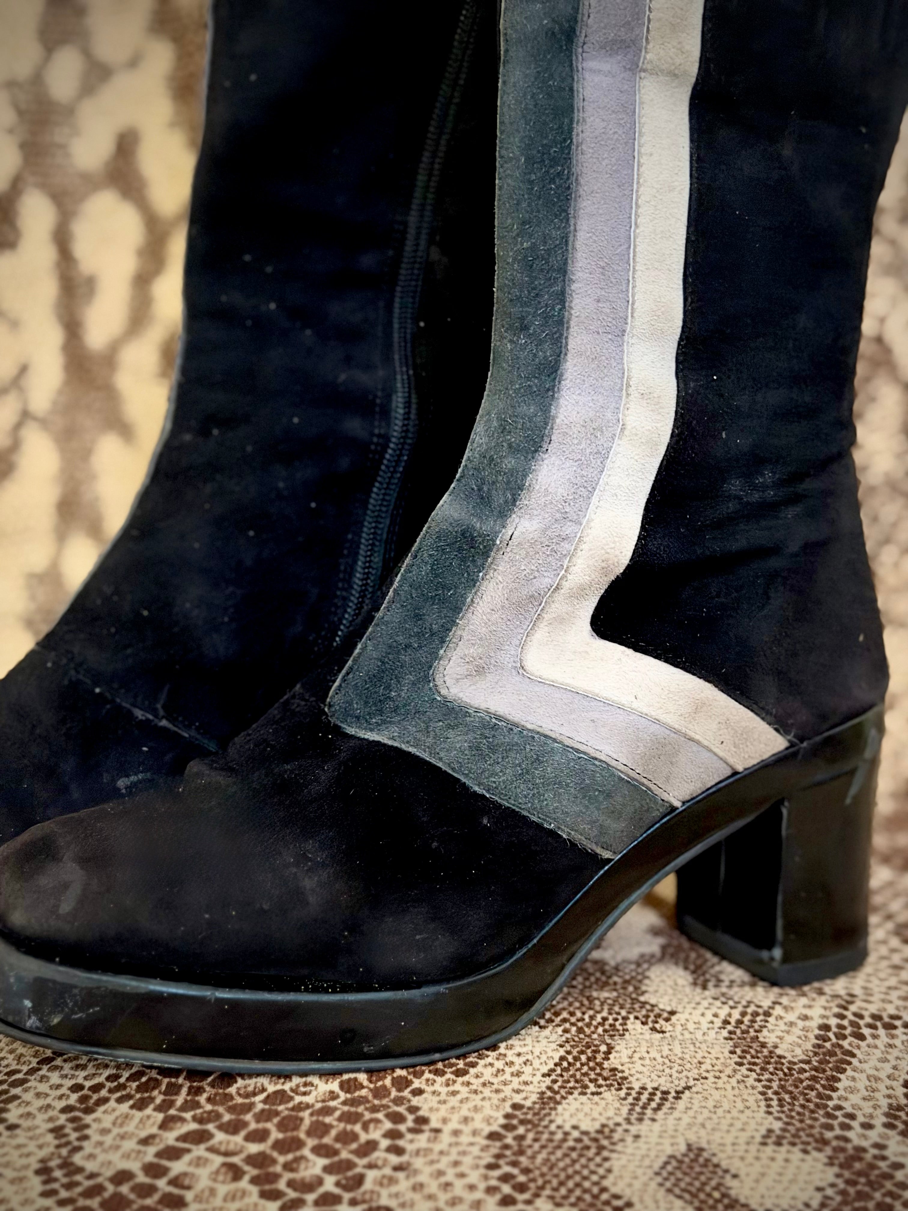 1996 Red or Dead London Platform Boots