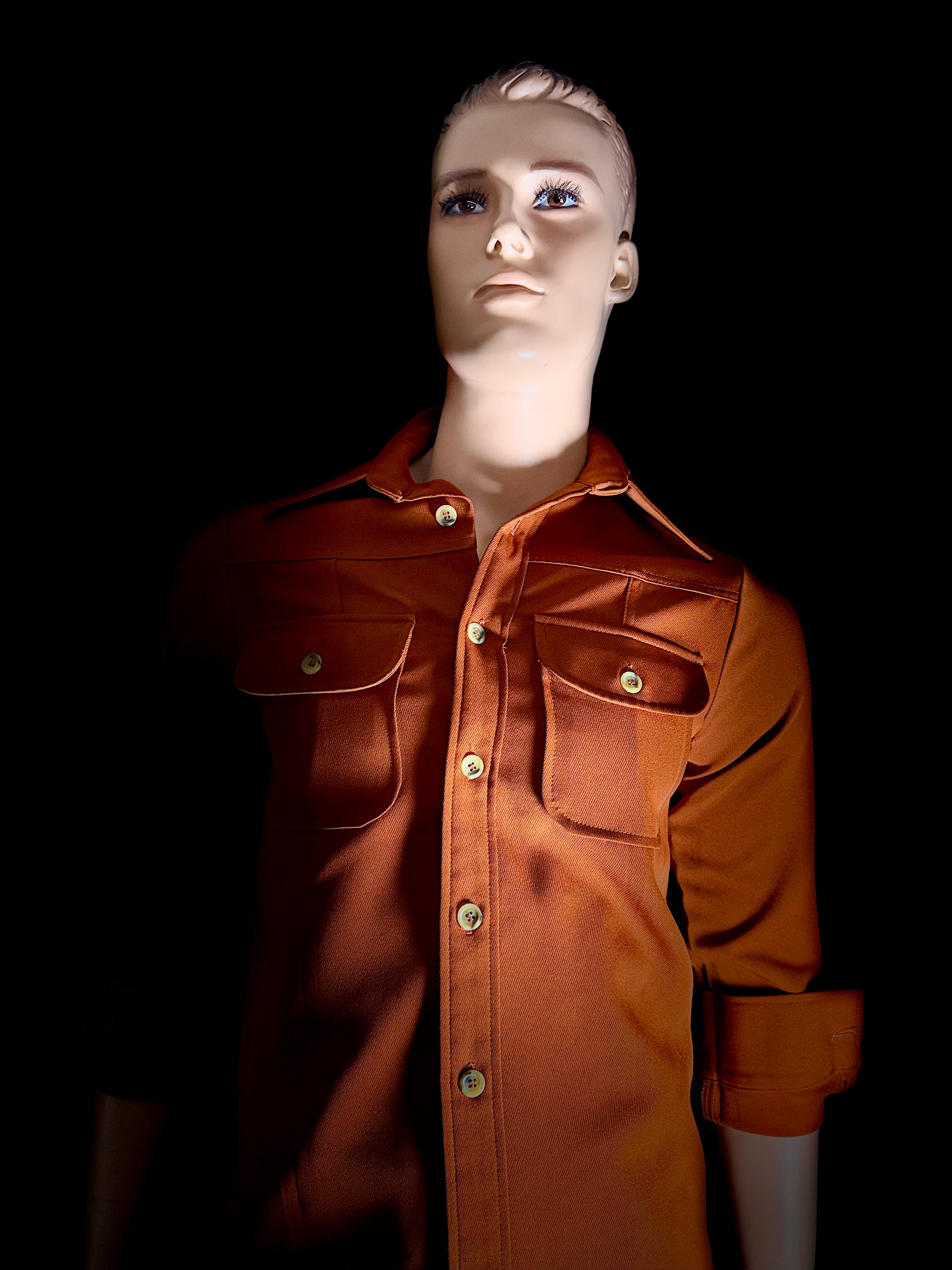 Levi’s 1970s Rust Western Utility Shirt