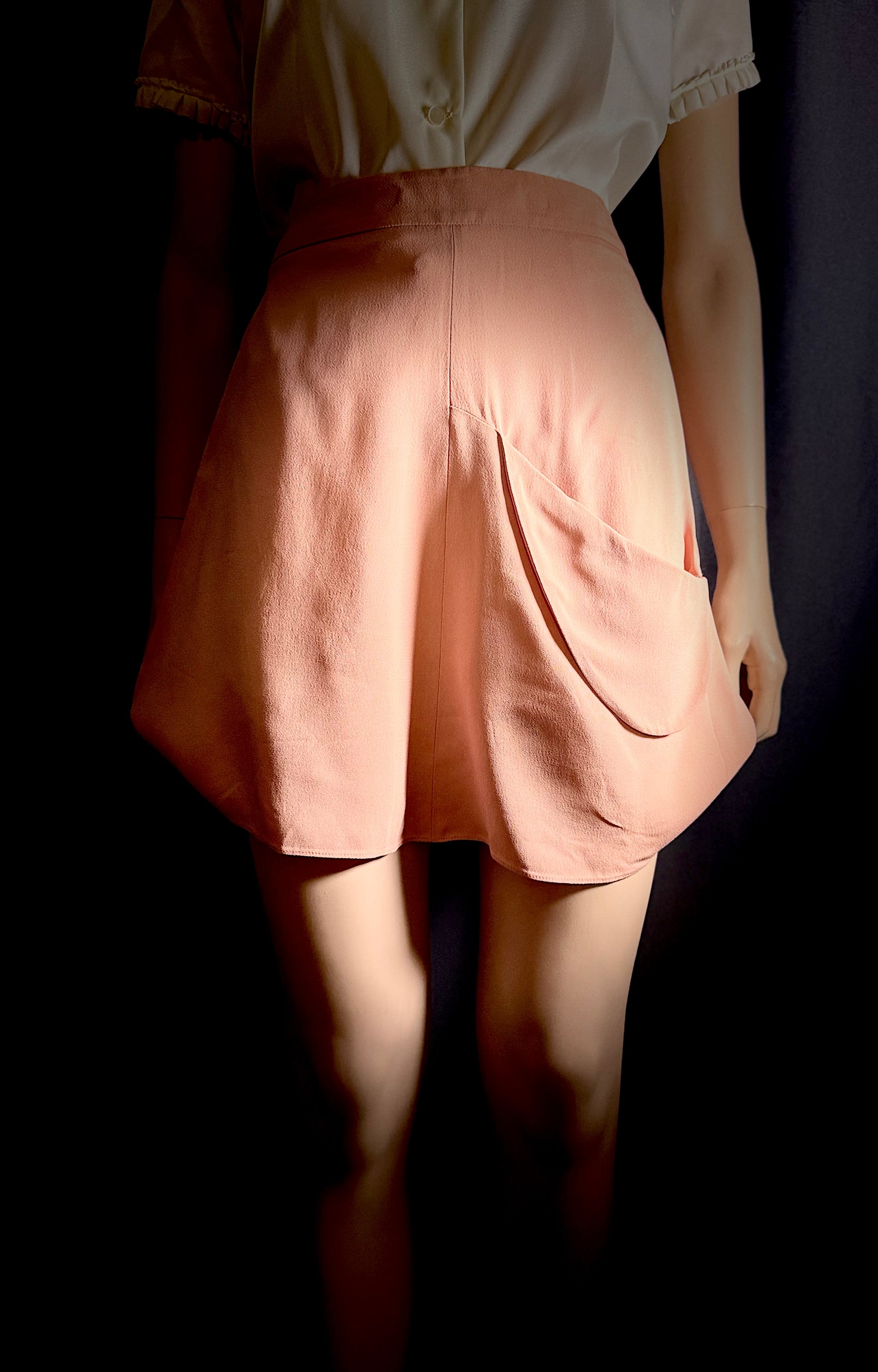 JW Anderson Sculptural Side-Hem Skirt - Deadstock with Tags