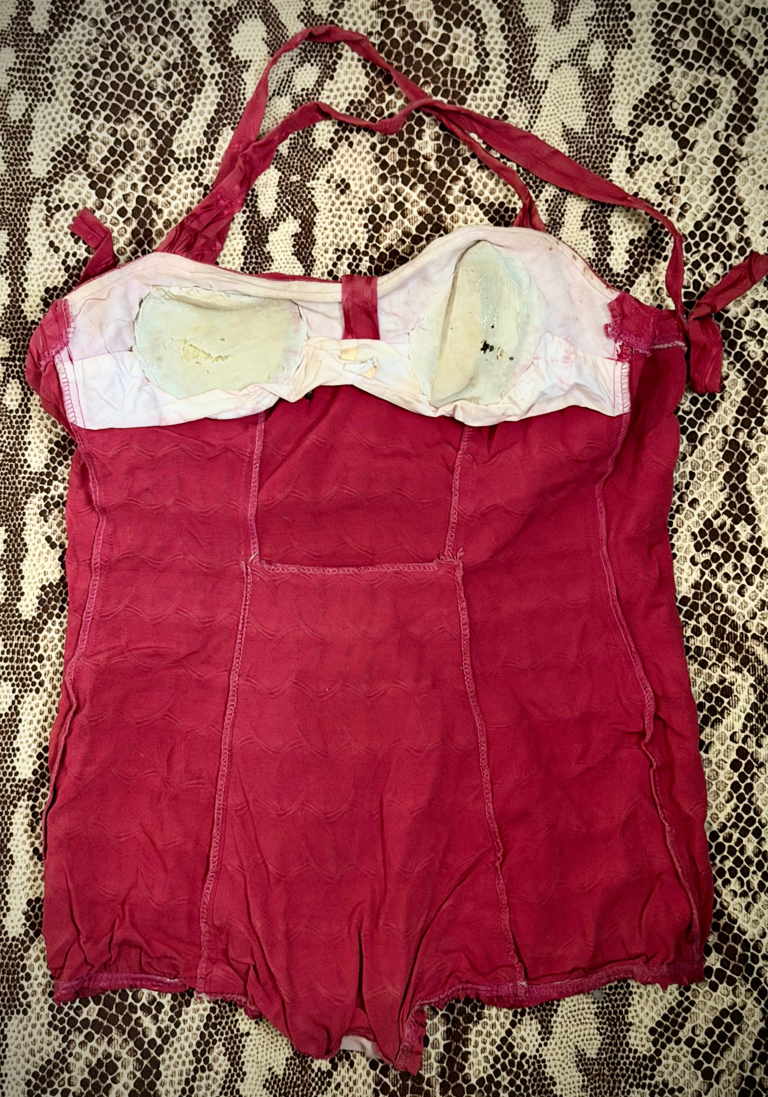 Late 1940s- Early 1950s Cabaret Playsuit / Chorus Costume
