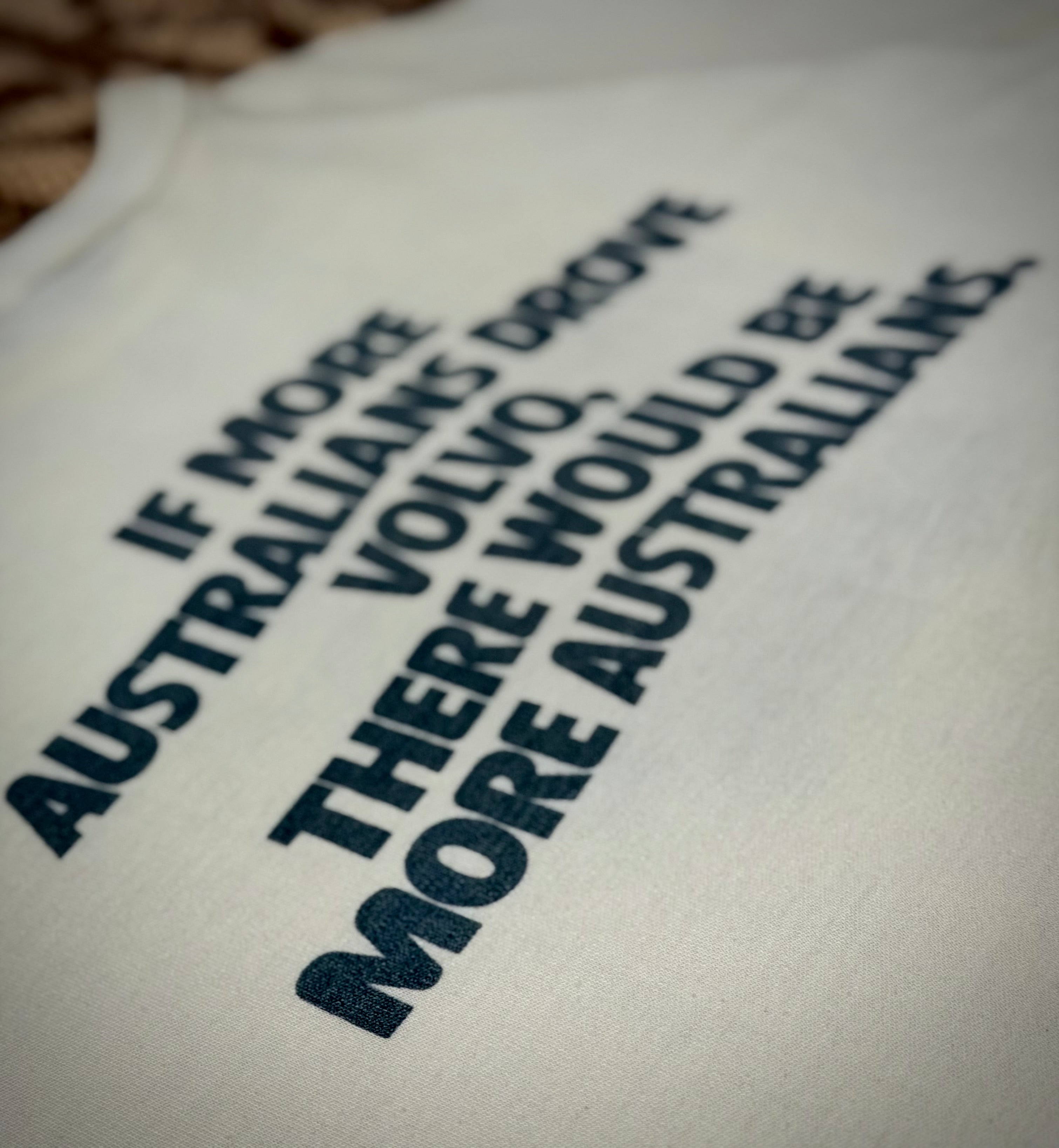 Vintage Volvo Australian Market Tee - Double-Sided - 1970s/80s - Rare