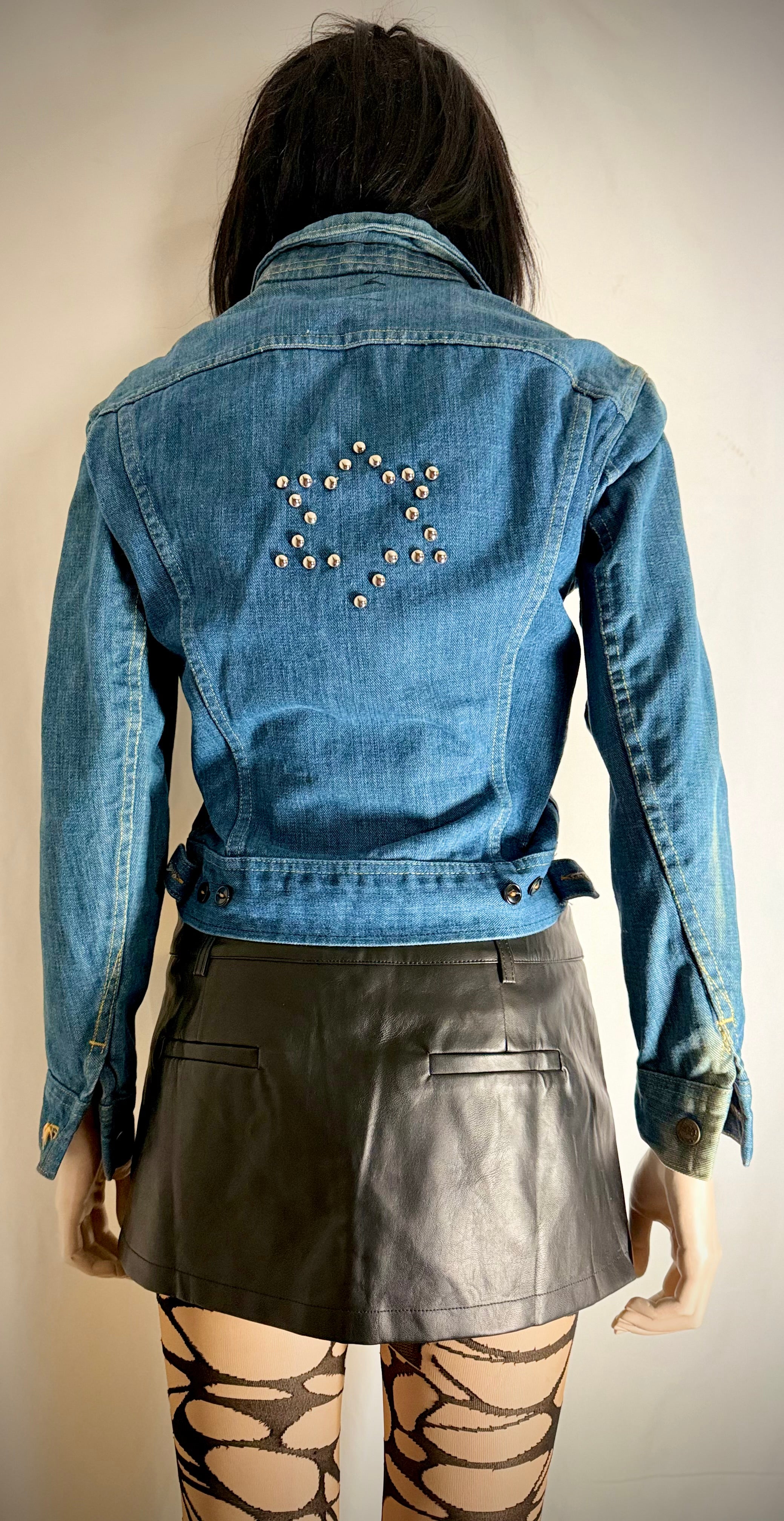 1960s-70s Studded Lee Denim Jacket Union Made USA