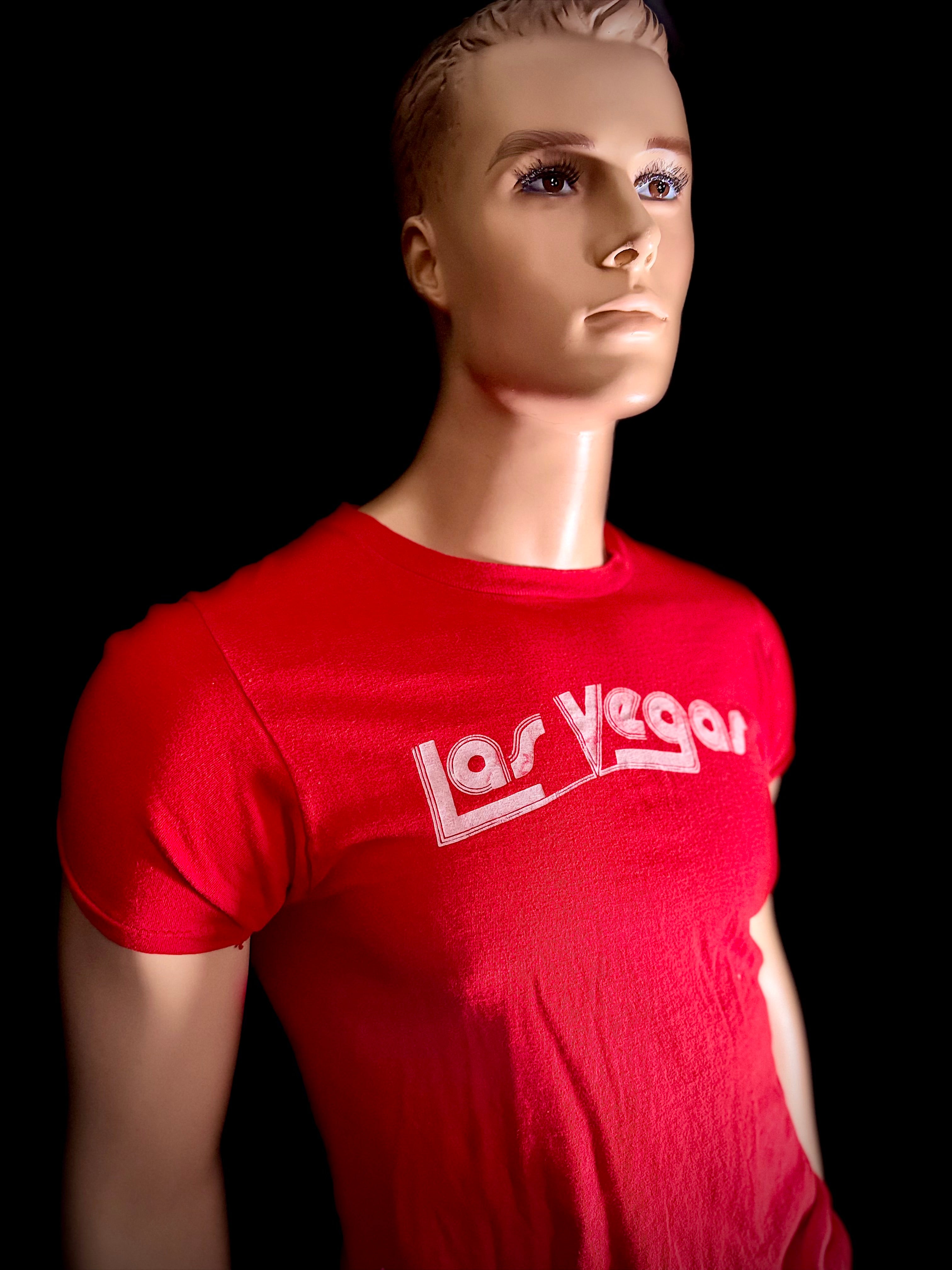 1970s “Las Vegas” Retro Typography Tee