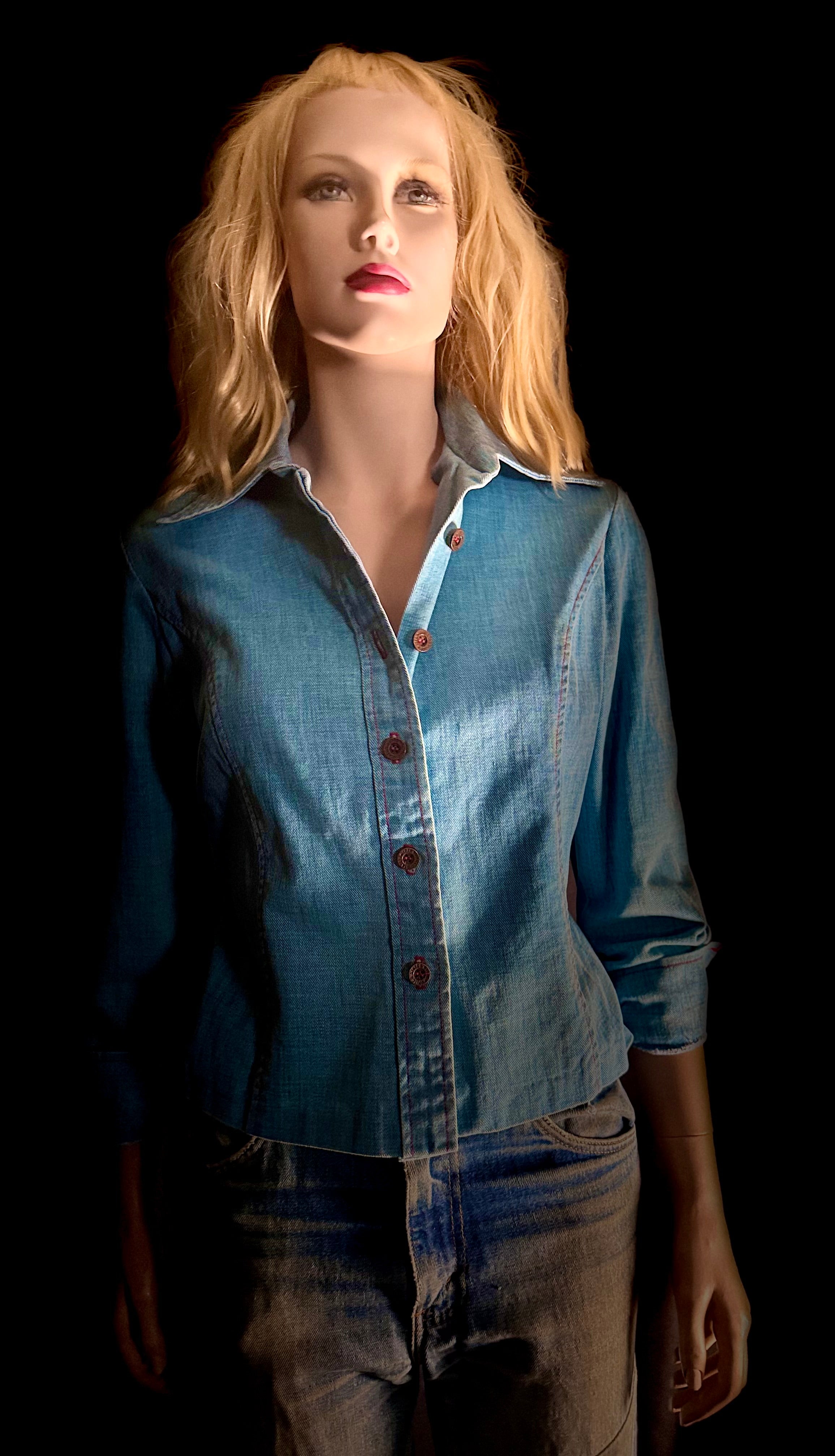 Vintage United States 1776 Denim Jacket / Shirt — Deadstock Condition
