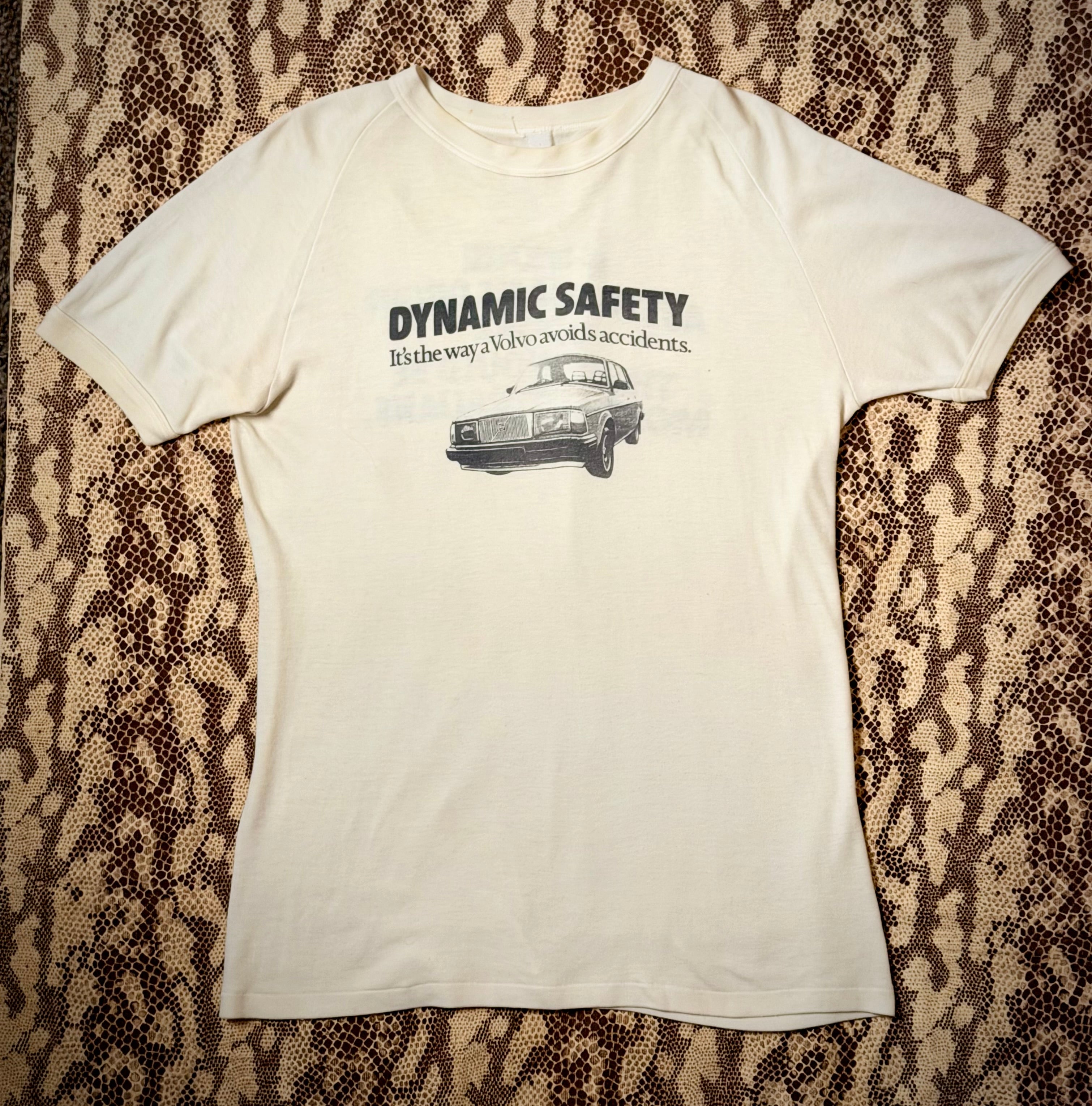 Vintage Volvo Australian Market Tee - Double-Sided - 1970s/80s - Rare