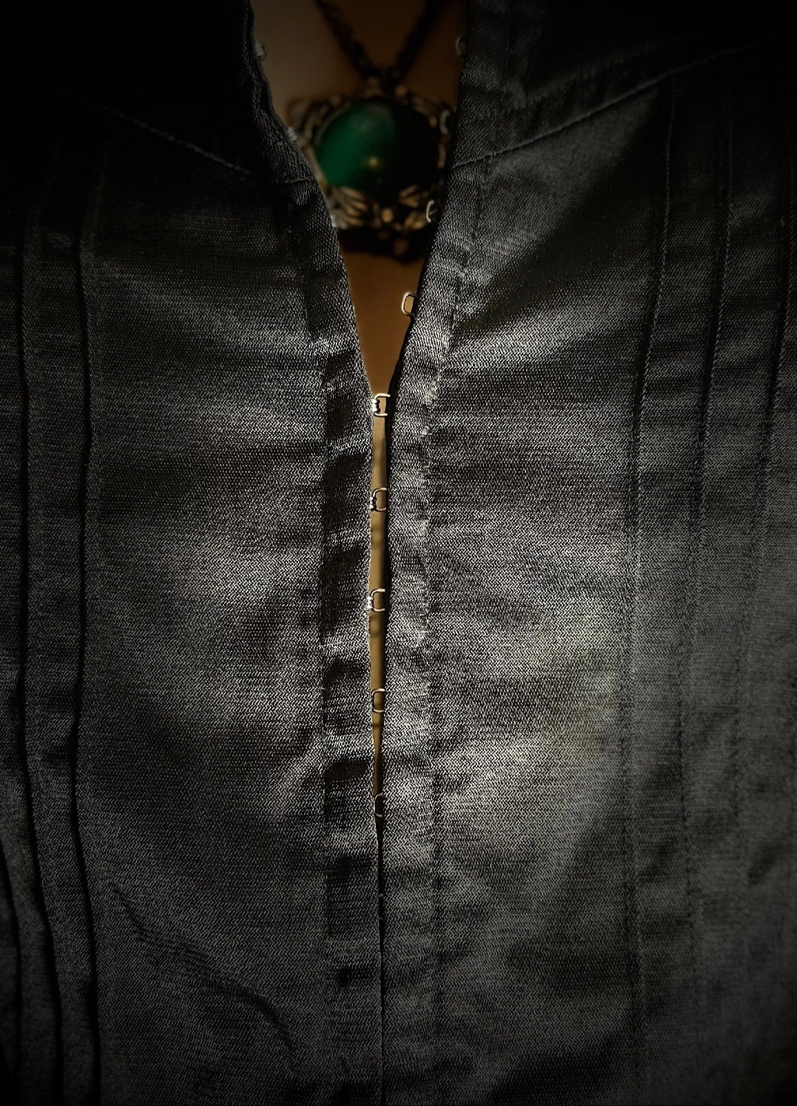 Blessed Are The Meek Structured Corset Blouse - Early 2000s