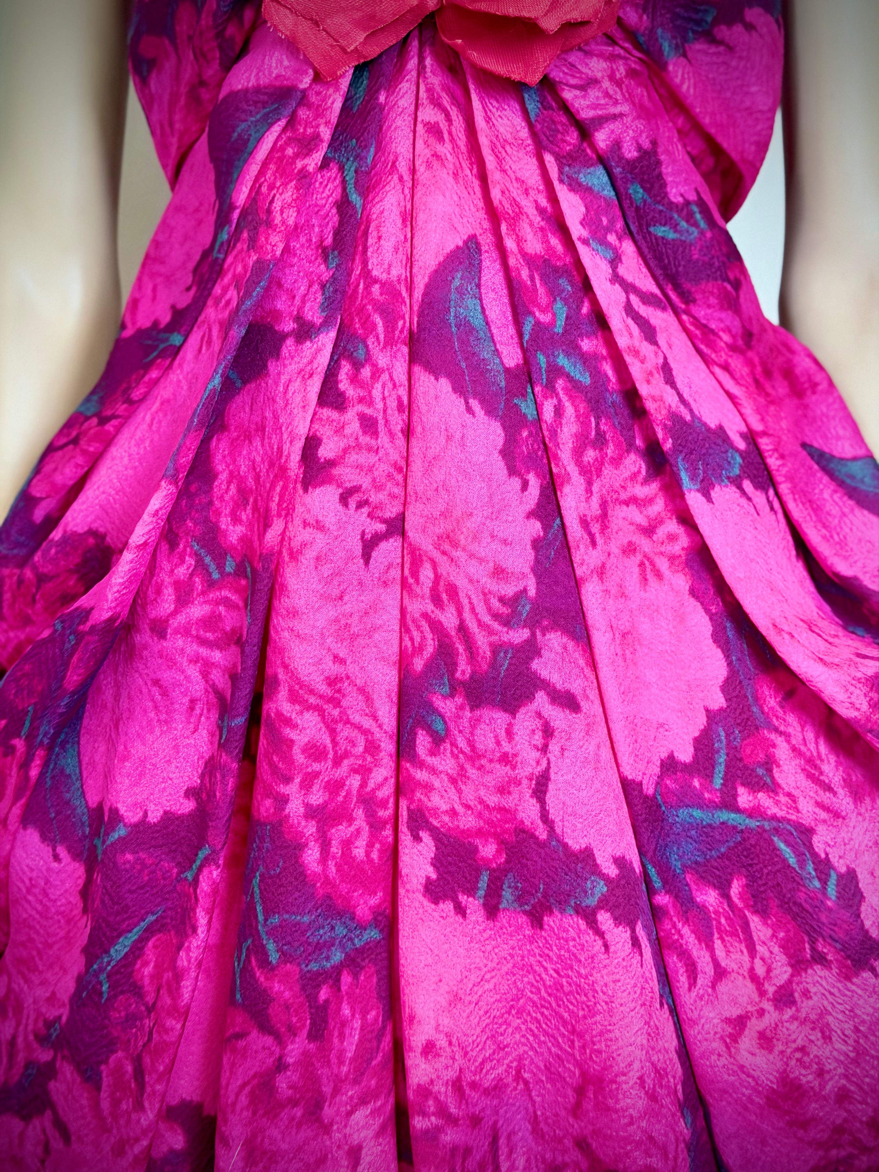 LANVIN Paris SS2010 Rare Sculptural Silk Dress - Alber Elbaz