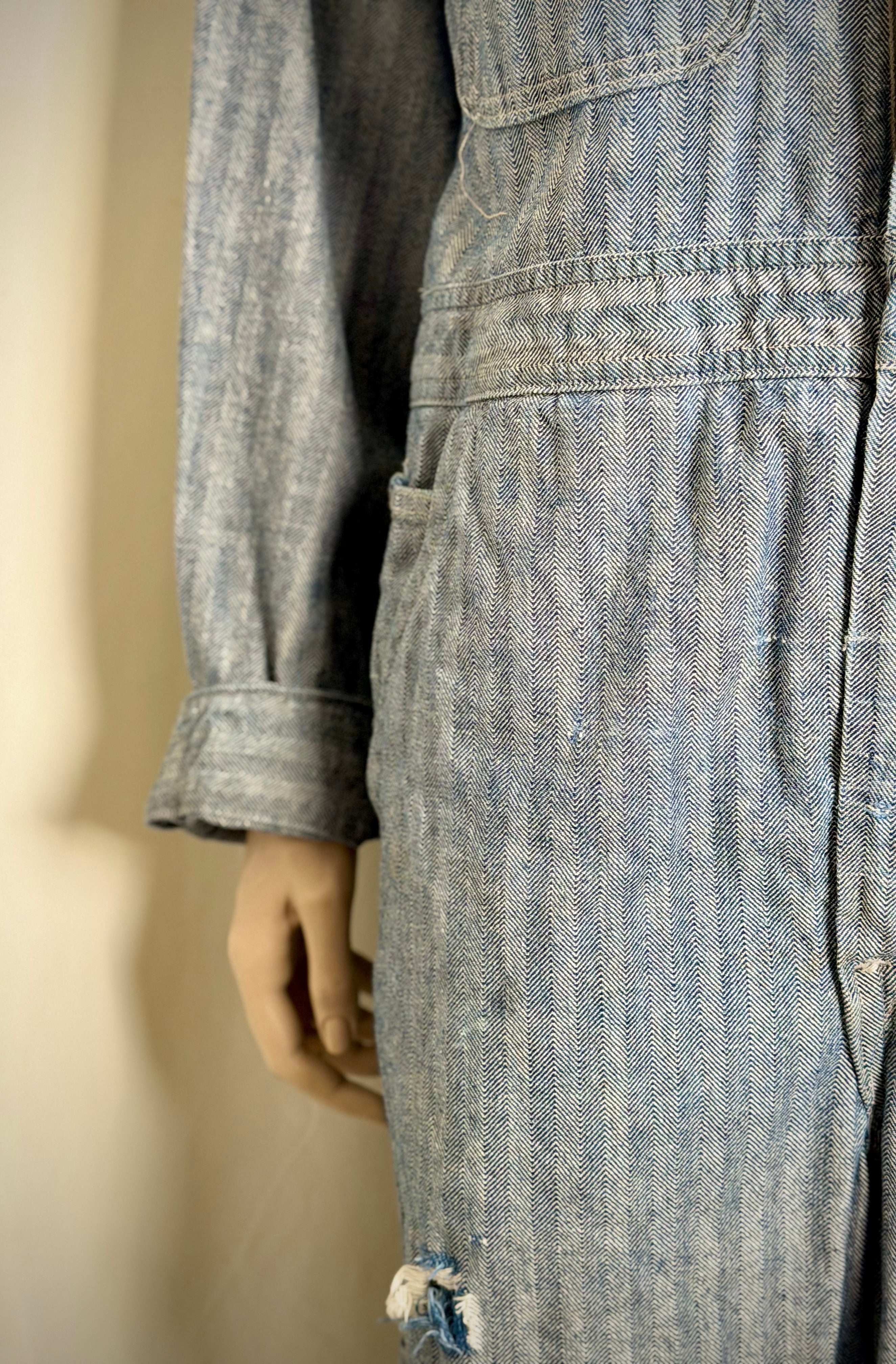 1960s USA Striped Workwear Overalls - Unisex