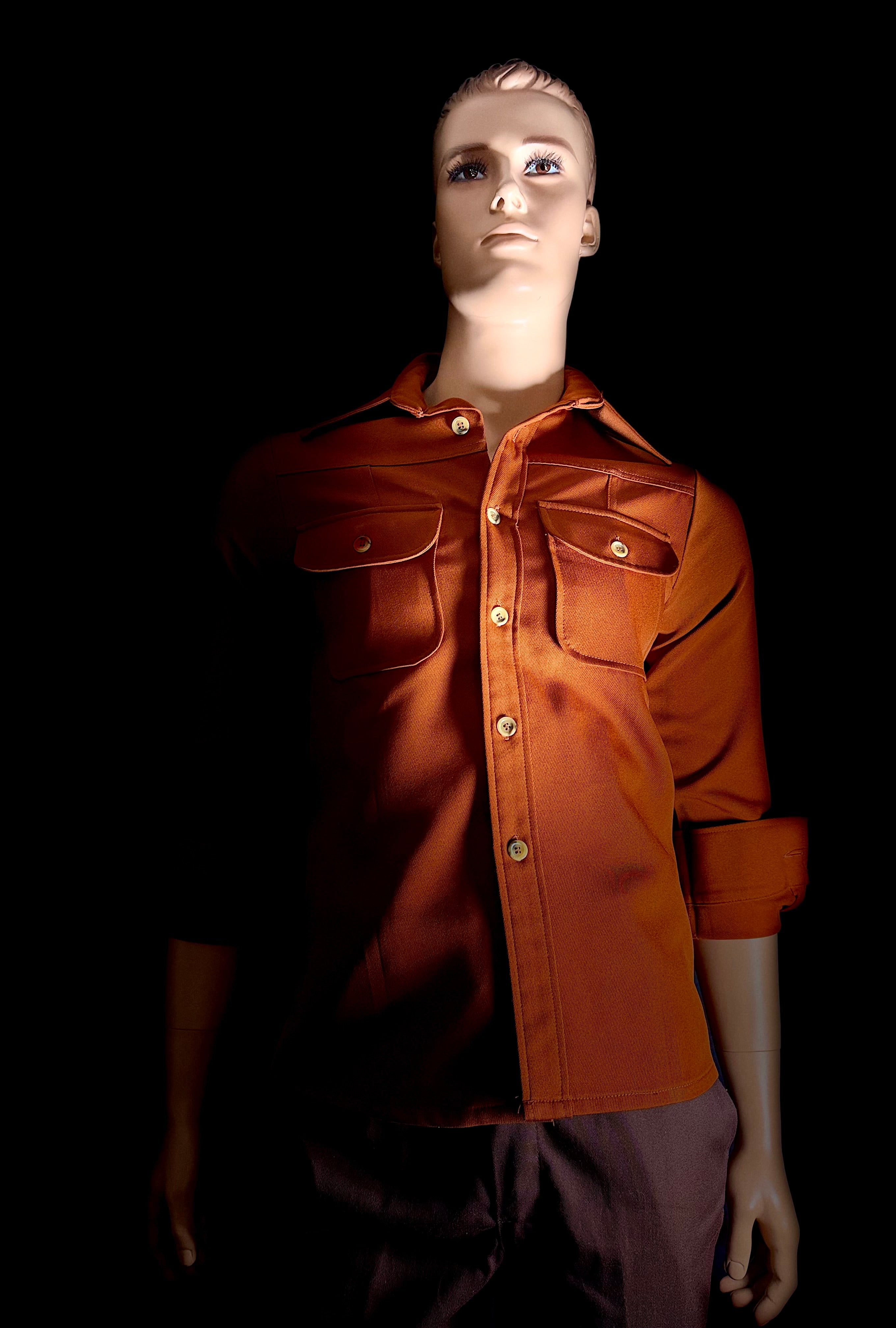 Levi’s 1970s Rust Western Utility Shirt